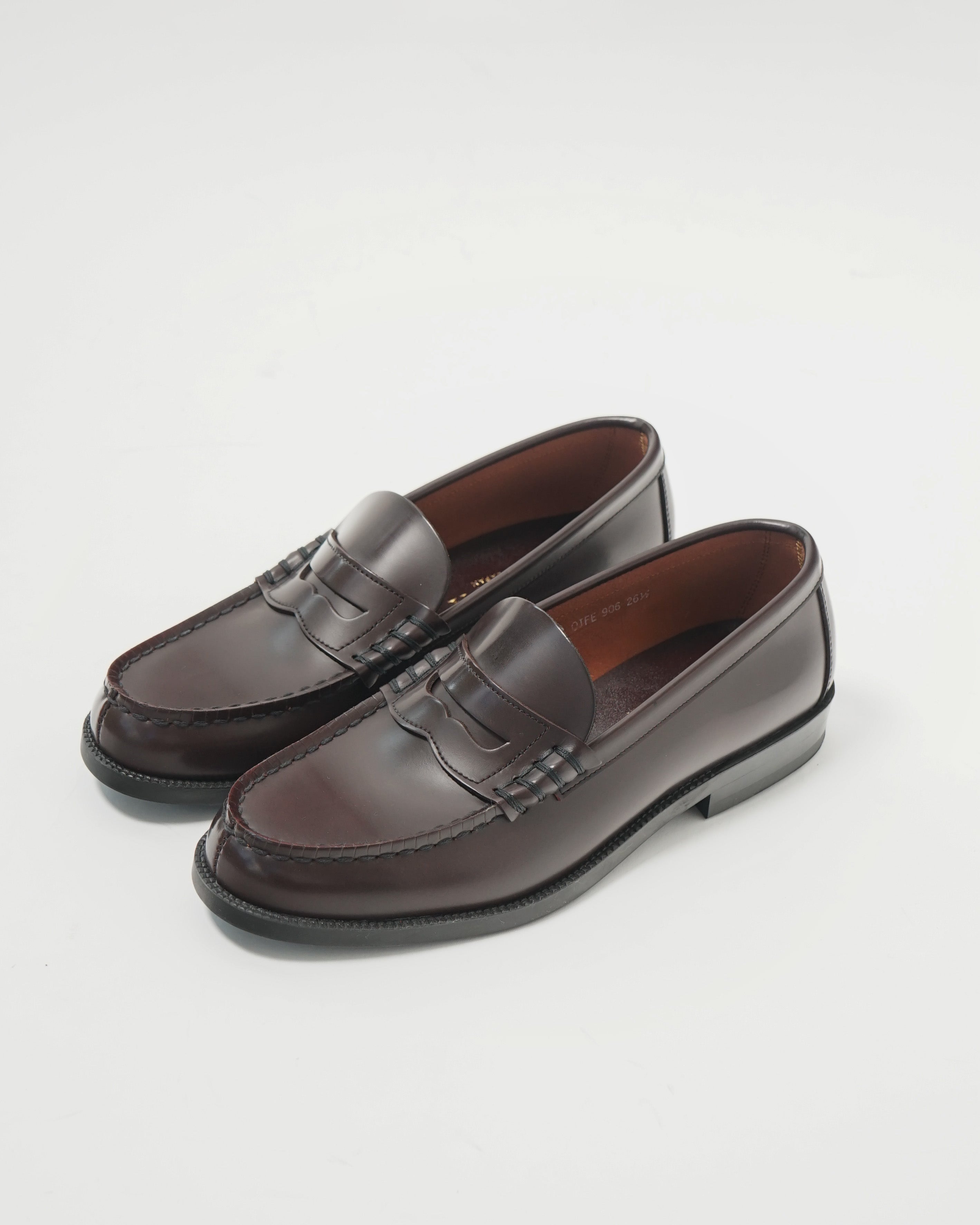 Haruta Leather 906 Loafer Burgundy