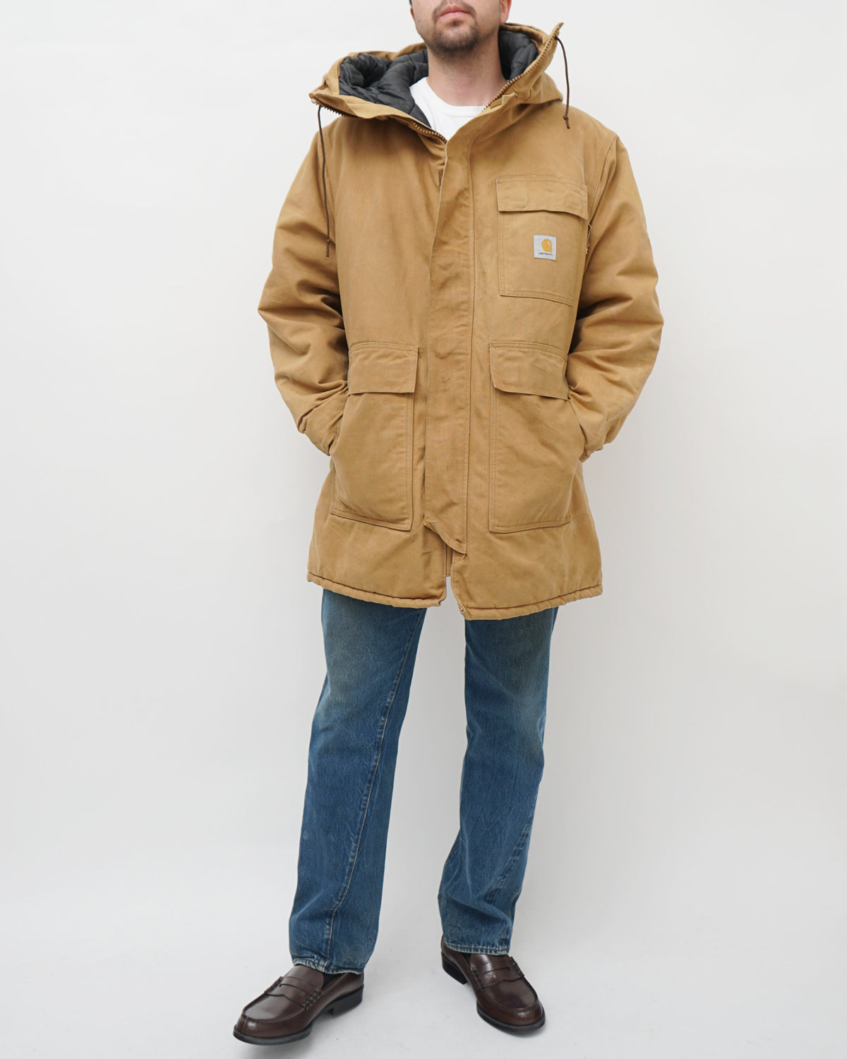 Insulated Hooded Coat