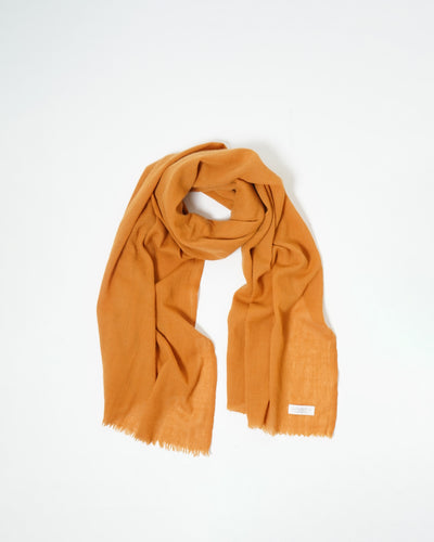 Wool Scarf / Orange