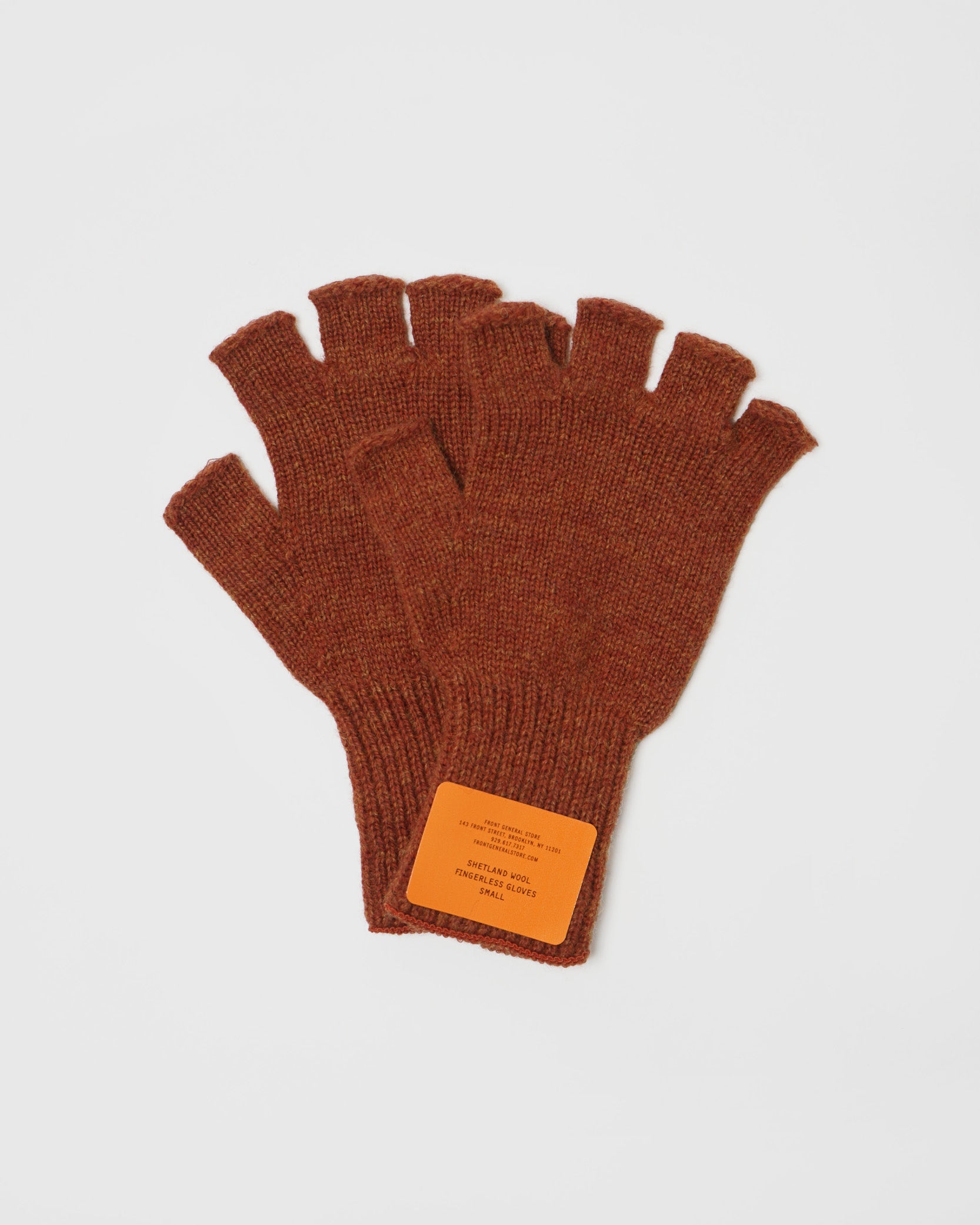 Shetland Wool Fingerless Gloves