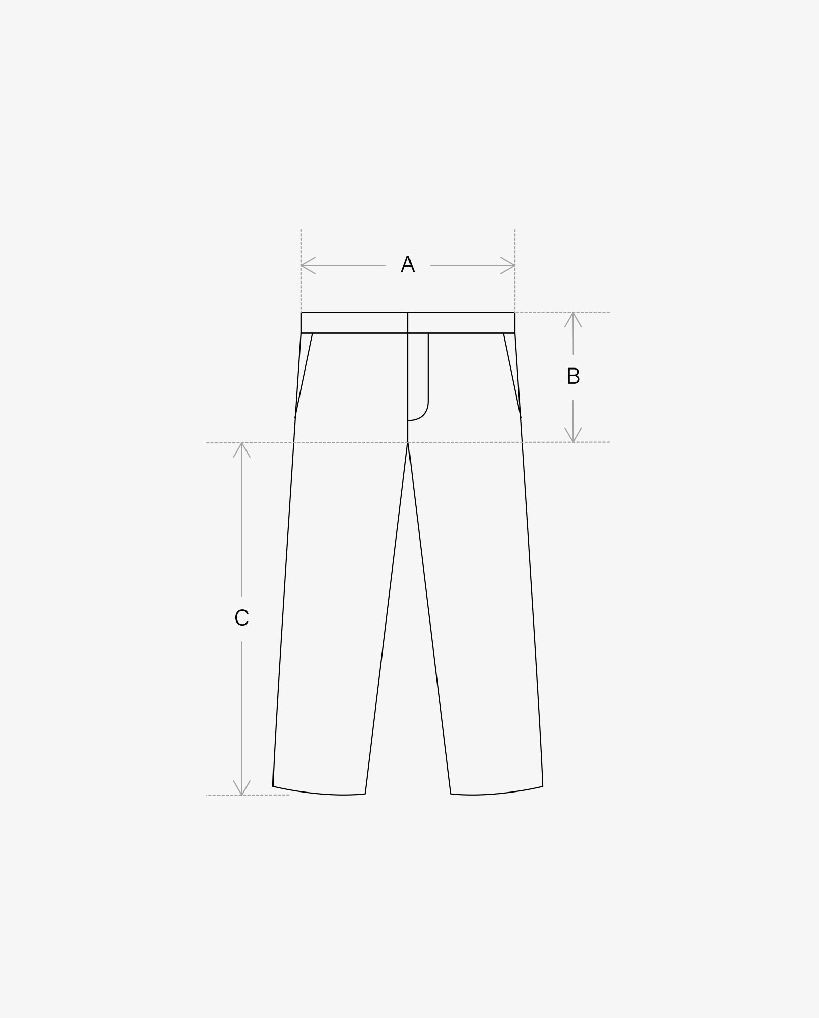 502 Wide Straight Denim Pants / size: 32