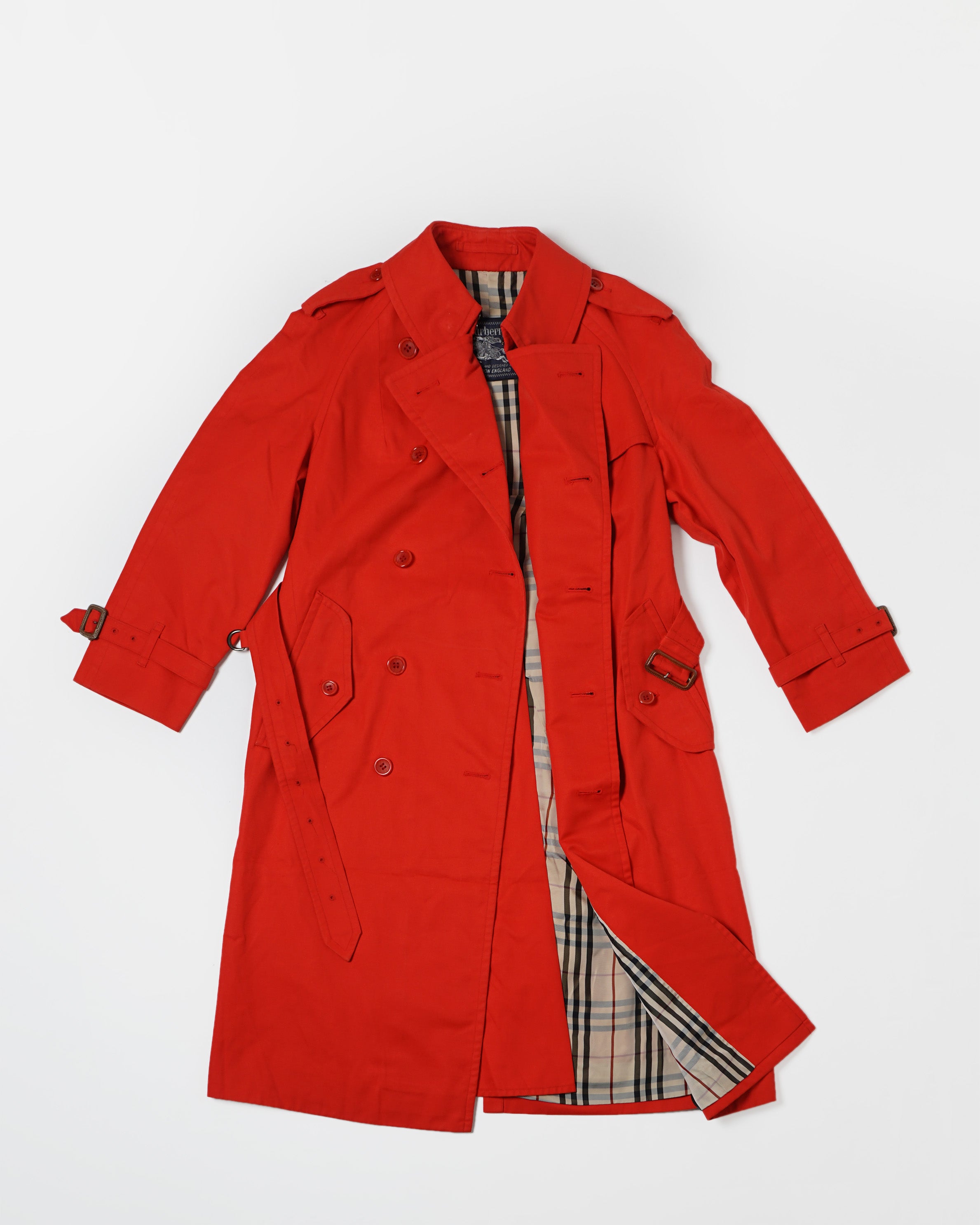 Trench Coat / Red