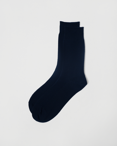 Waffle Crew Socks / M.Gray – Front General Store