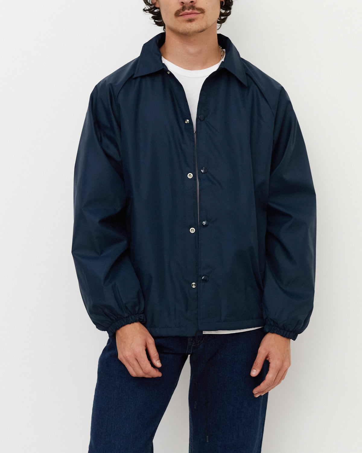 Nylon coaches jacket best sale