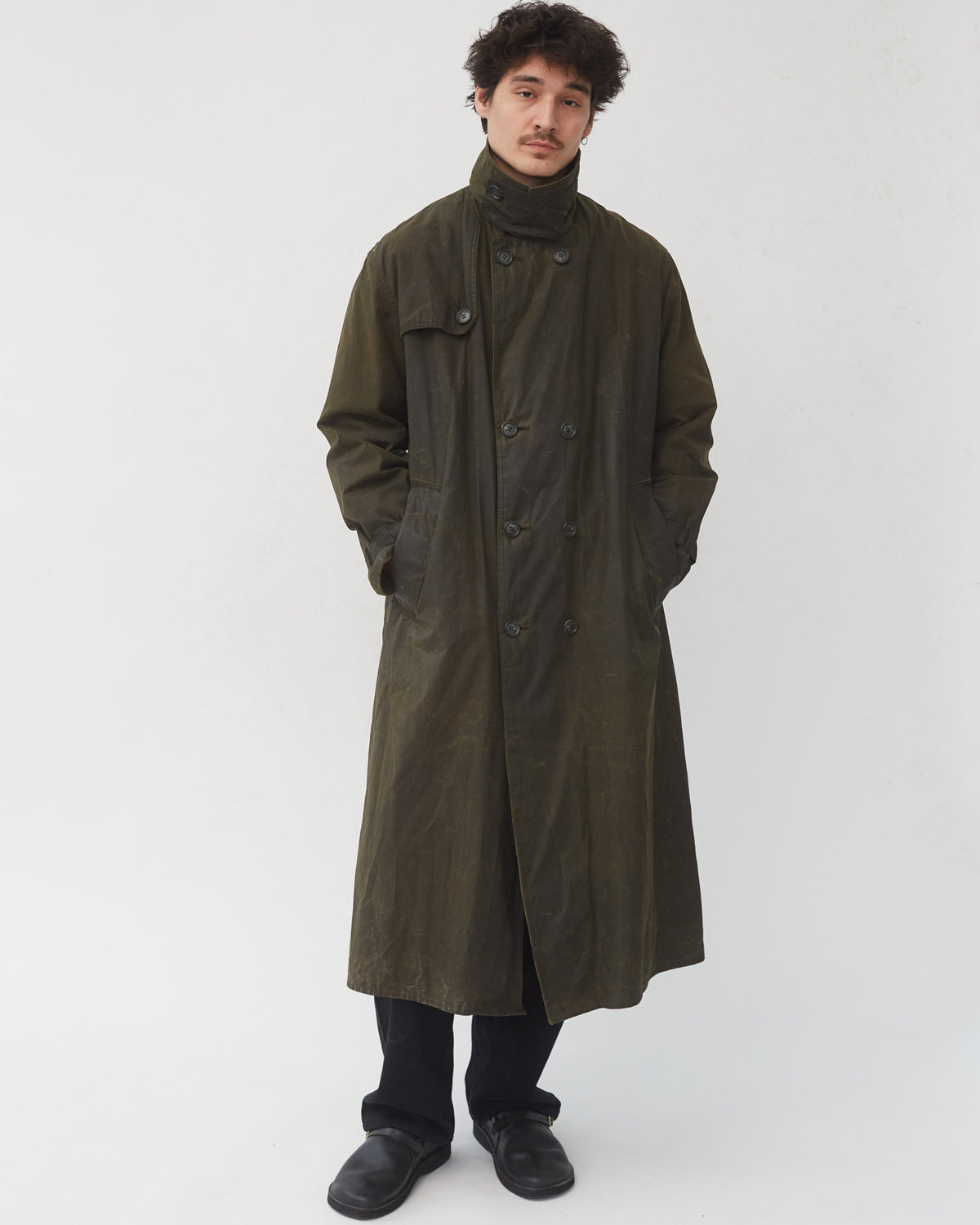 Waxed Coat Trench