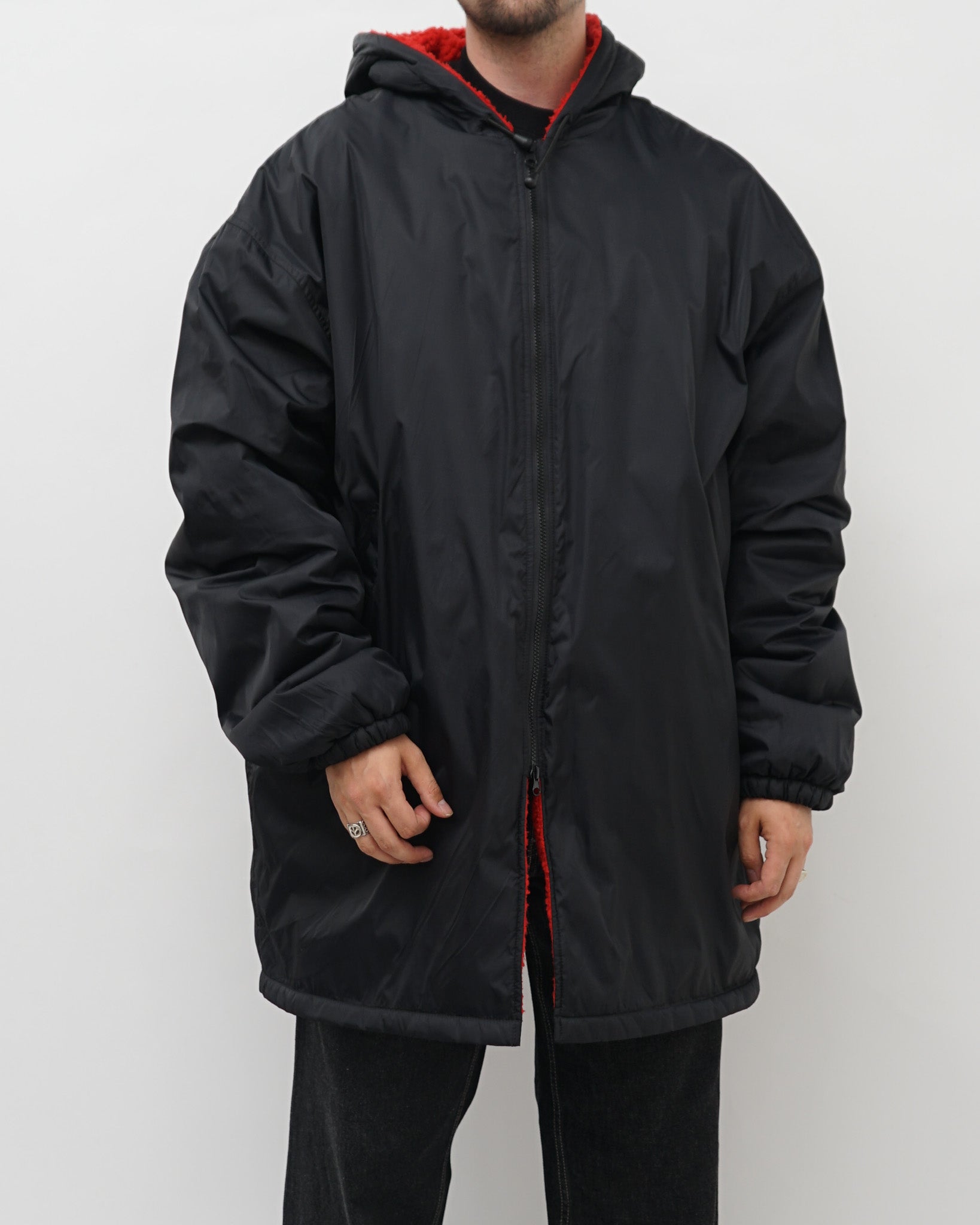 Hooded Warm Up Coat