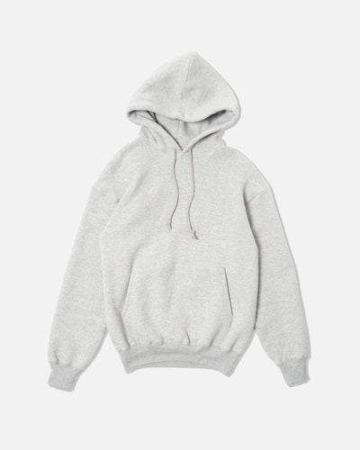 Loopwheel Sweatshirt Hoodie / Gray