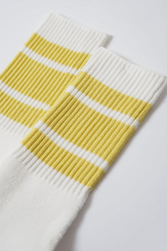 FGS Originals - Striped Skater Socks / Yellow