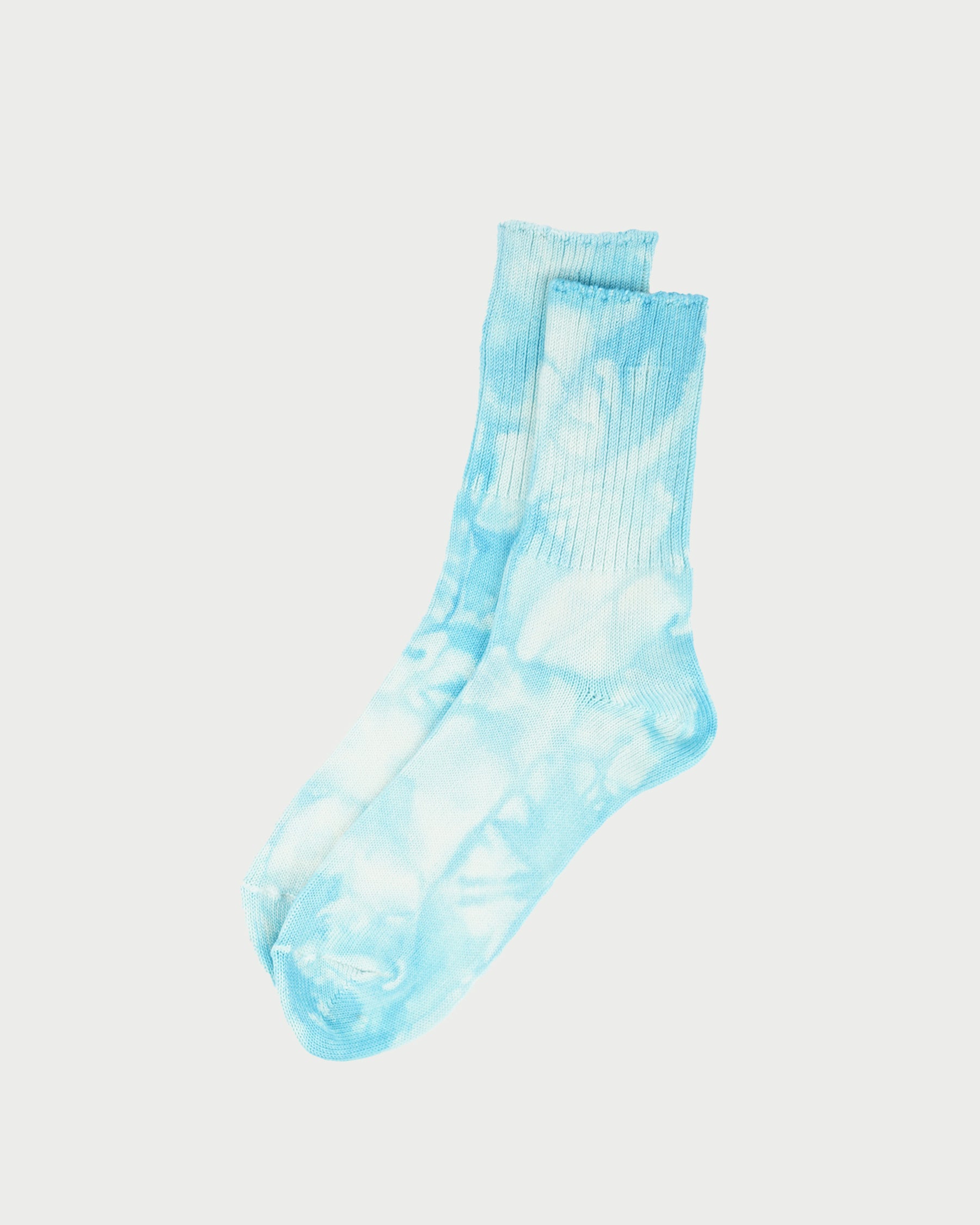 Tie Dye Socks / Light Blue