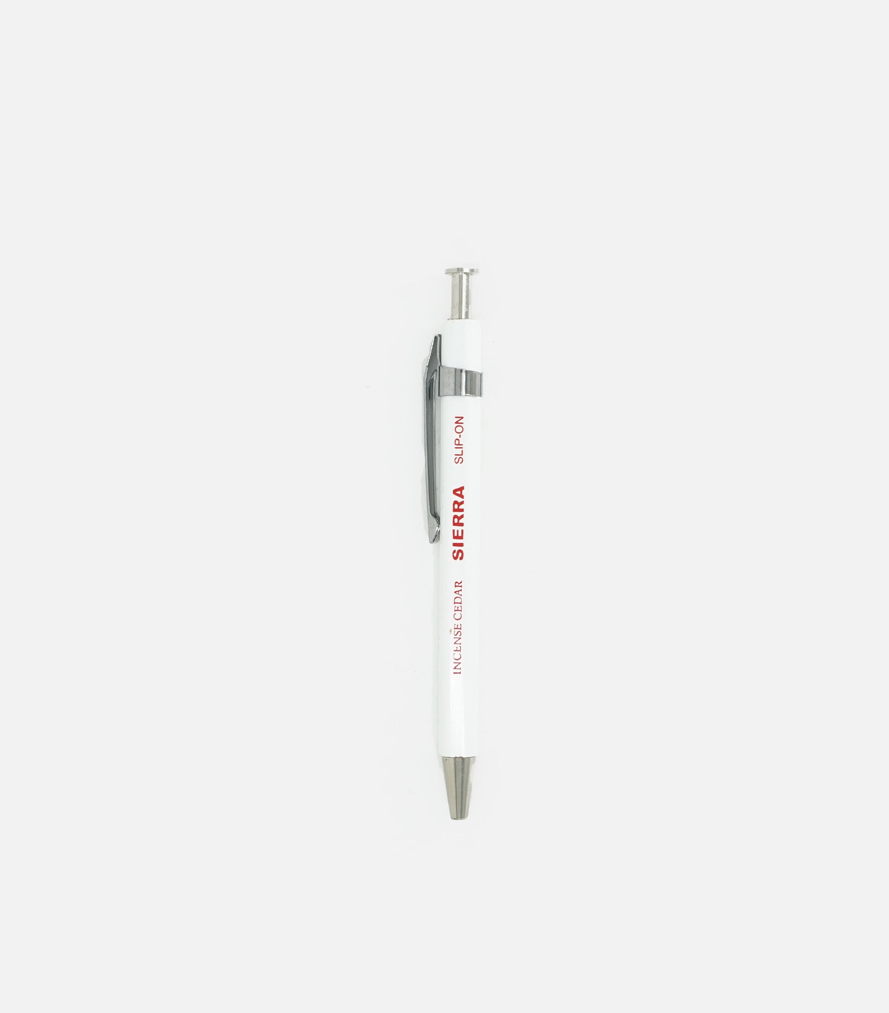 Slip-on 0.5mm Incense Cedar Solid Ballpoint Pen