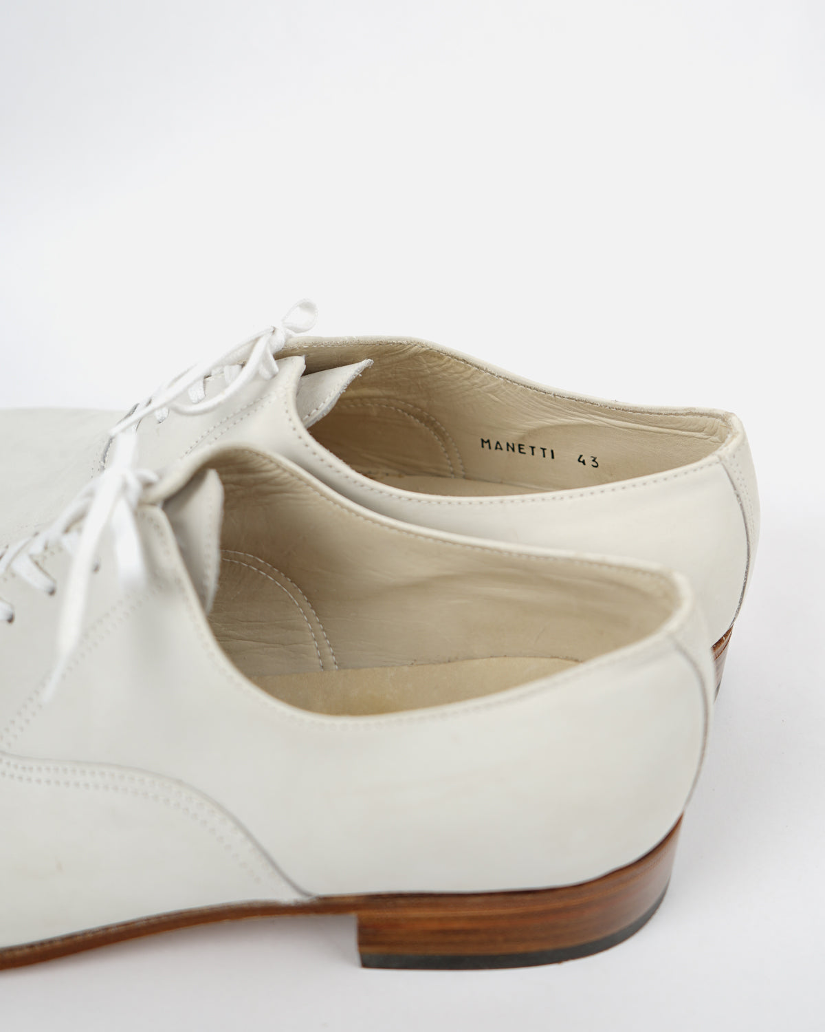 White Suede Plain Toe 7