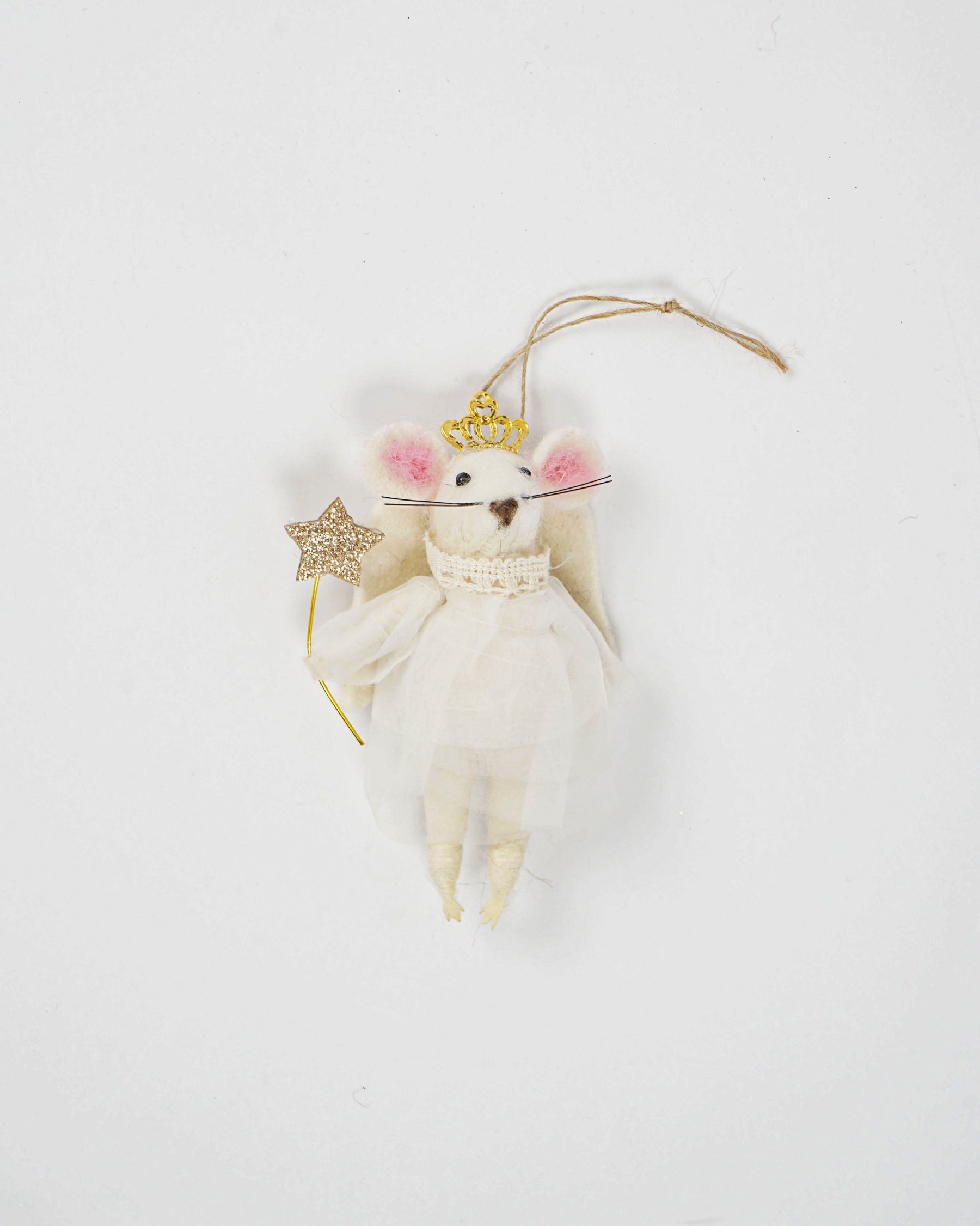 Angel Mouse Ornament