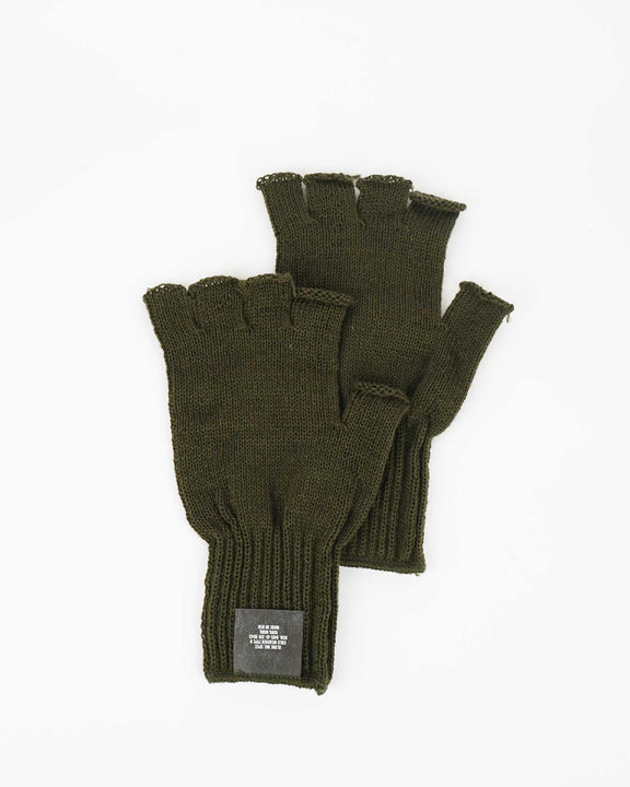Wool Finger Less Gloves