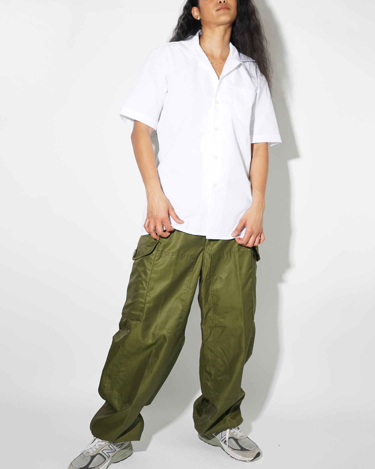 CDL Open Collar Shirt ホワイト Sサイズ White Open Collar Shirts – Front General Store