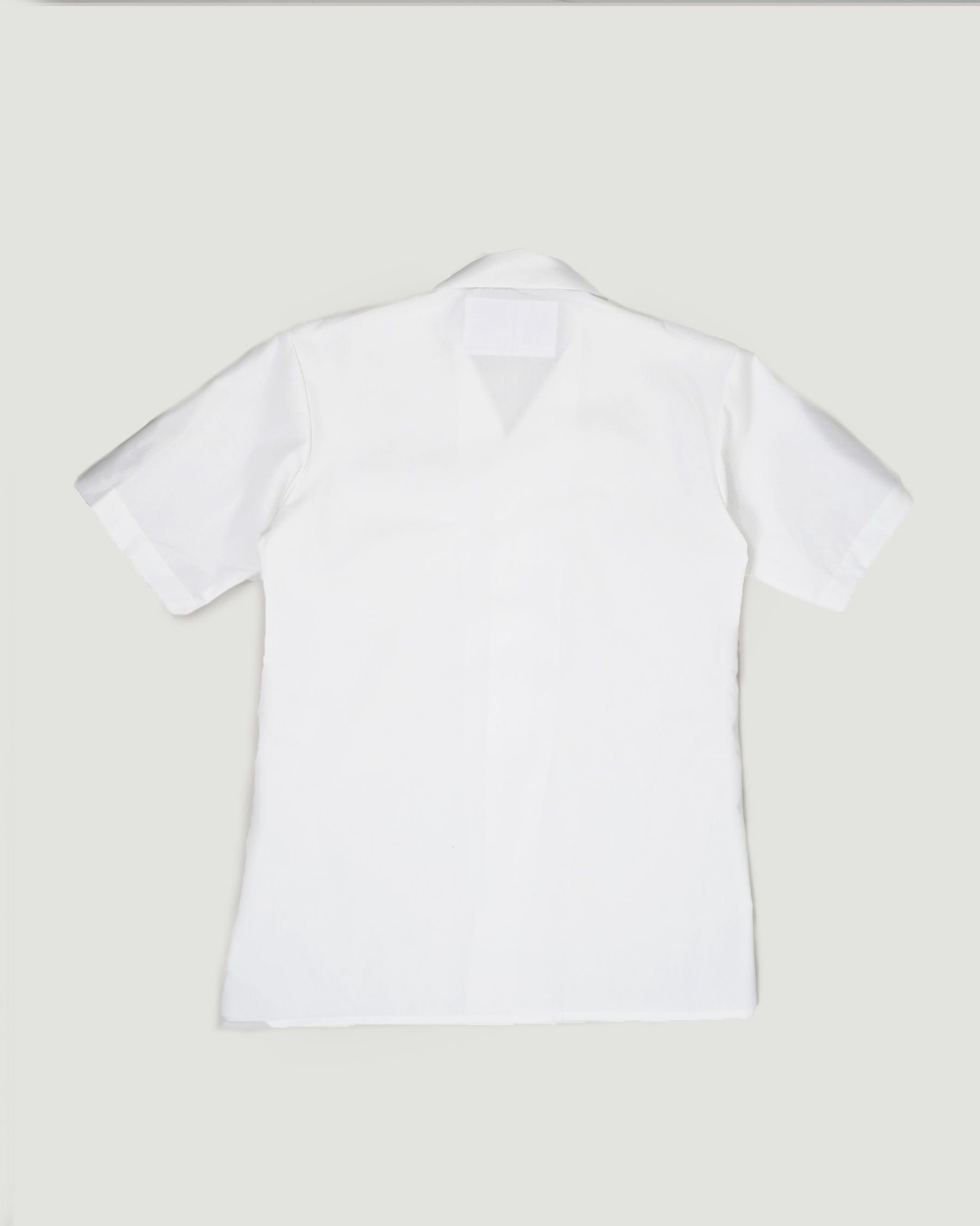 White Open Collar Shirts