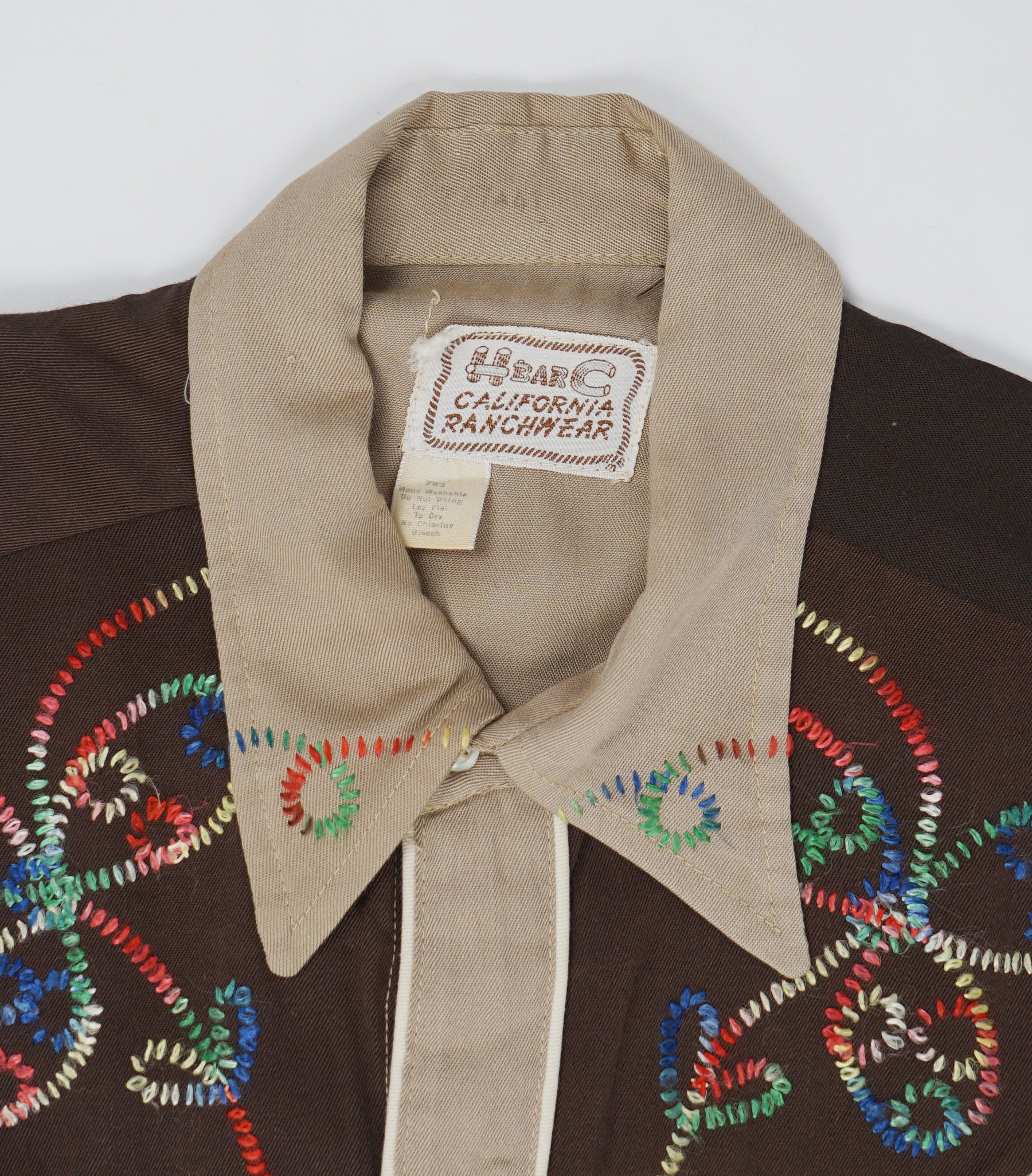 1960's Embroidered Western Shirts