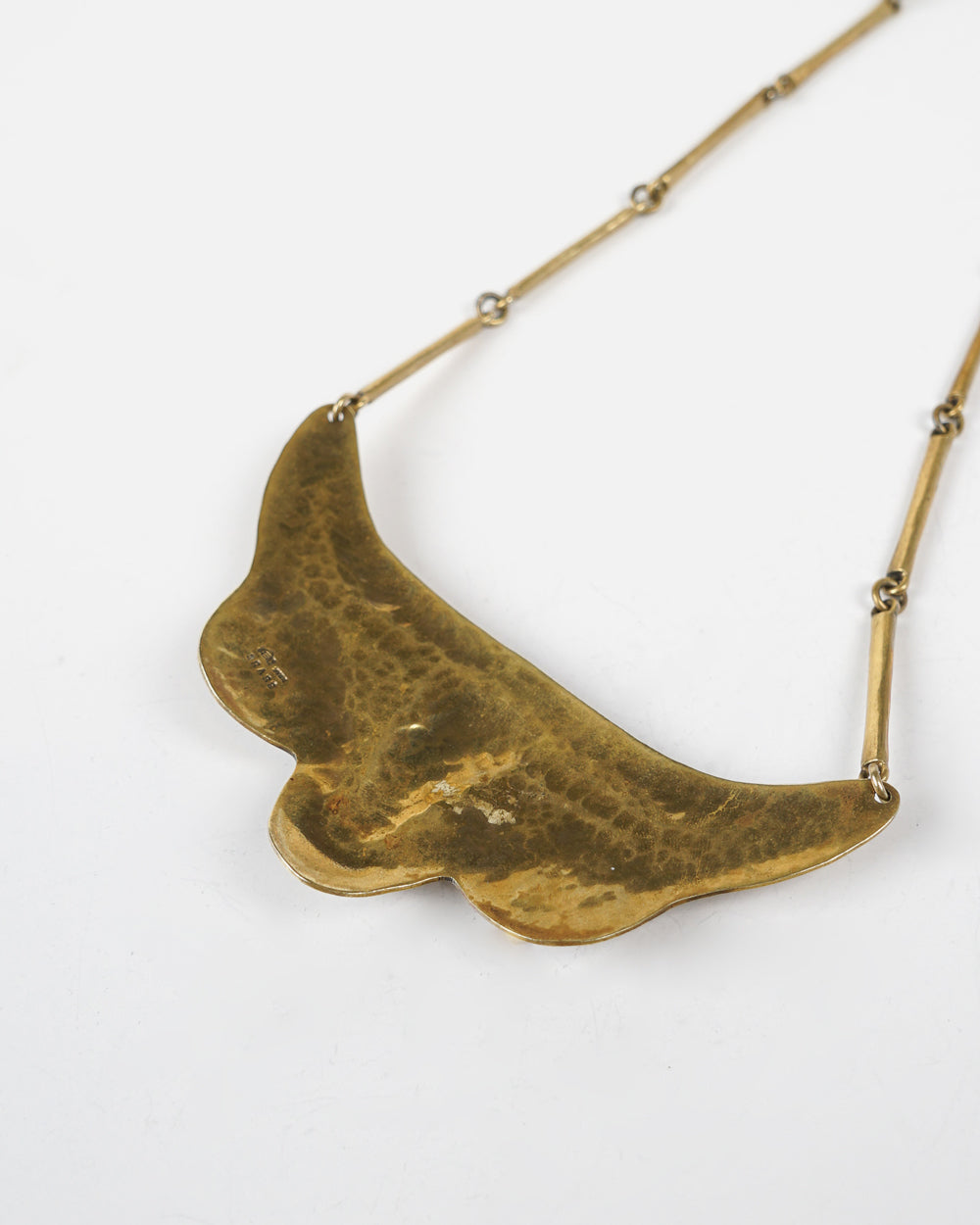 Brass Cow Necklace
