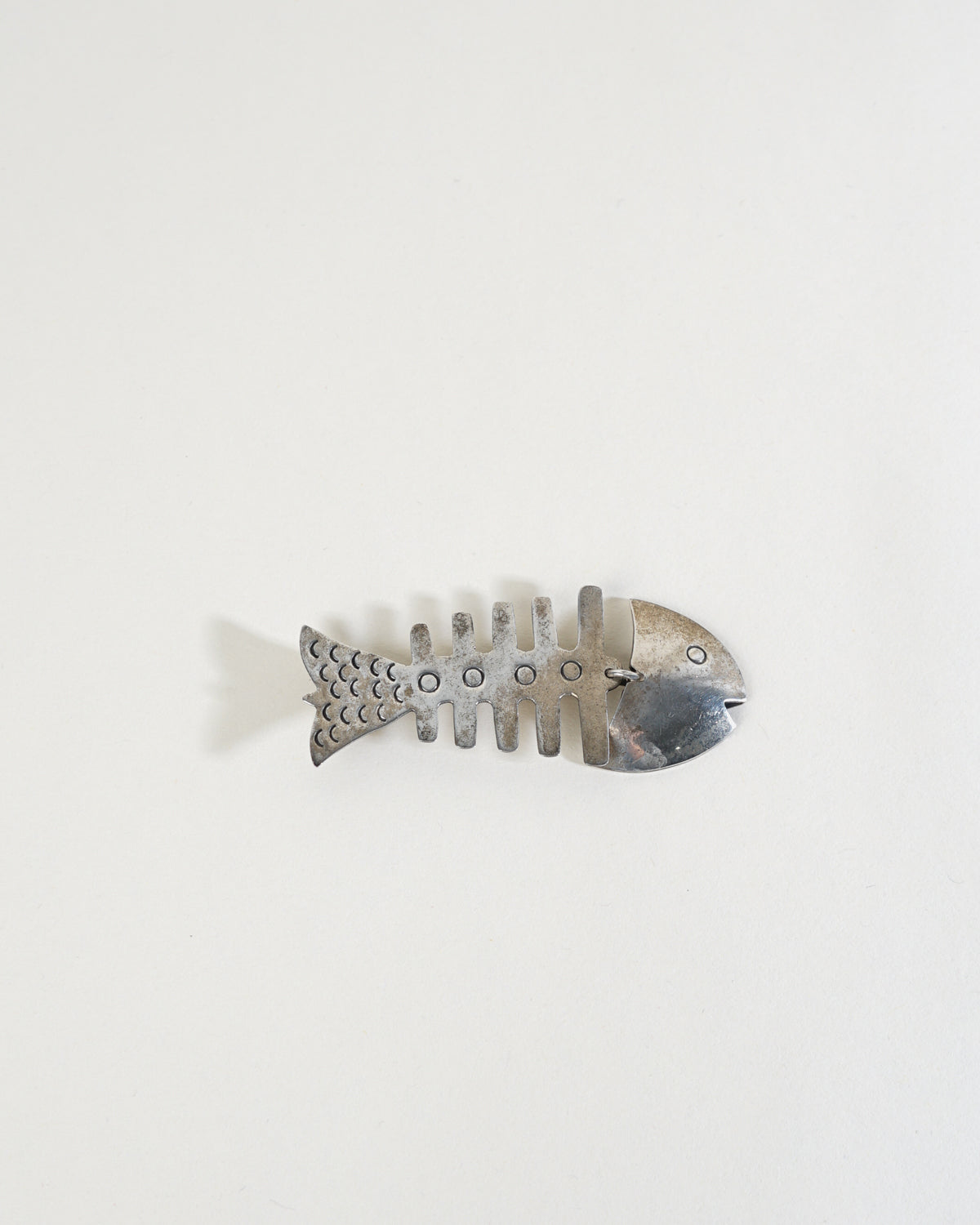Silver Fish Brooch / Pin