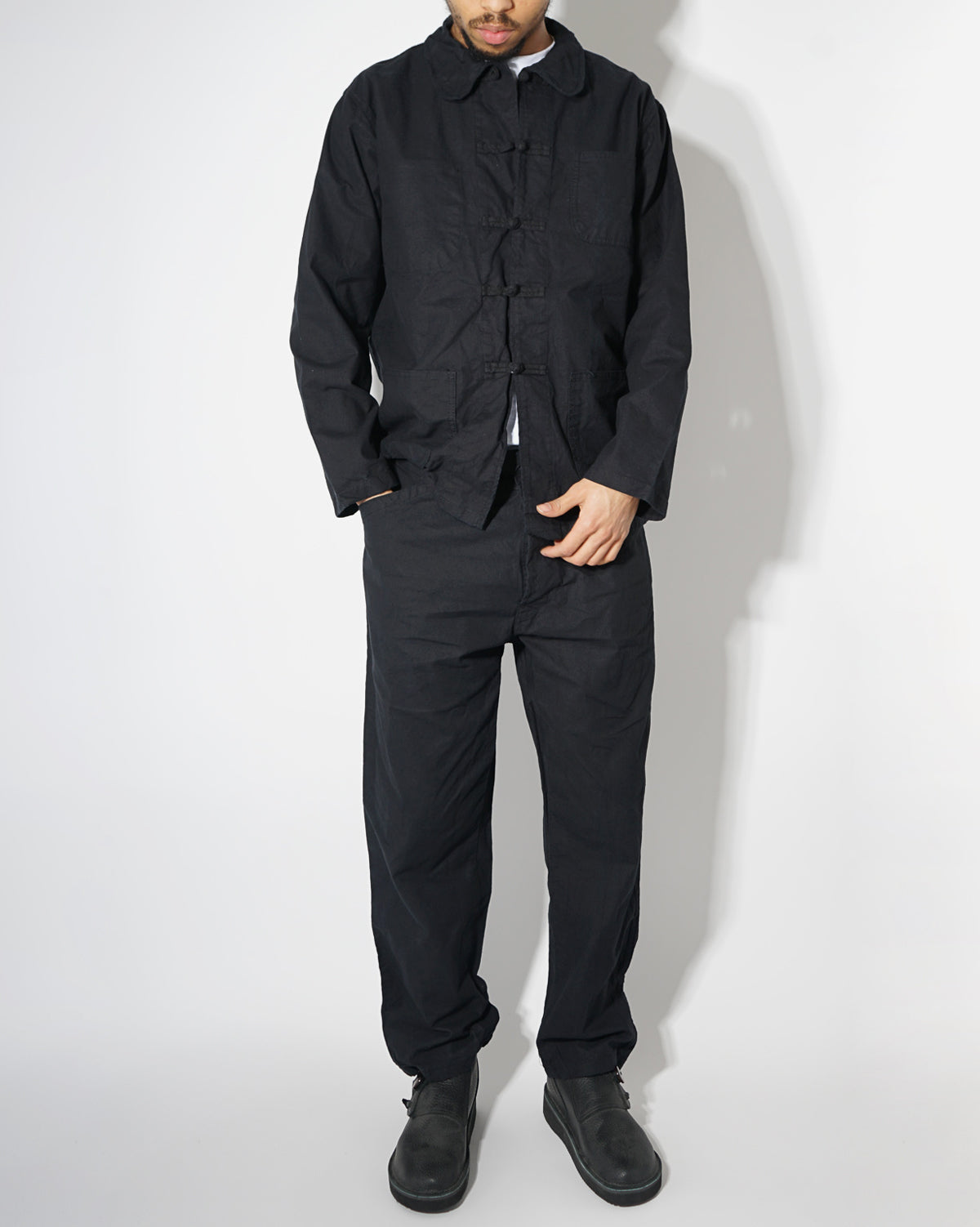 French China Work Jacket / Black