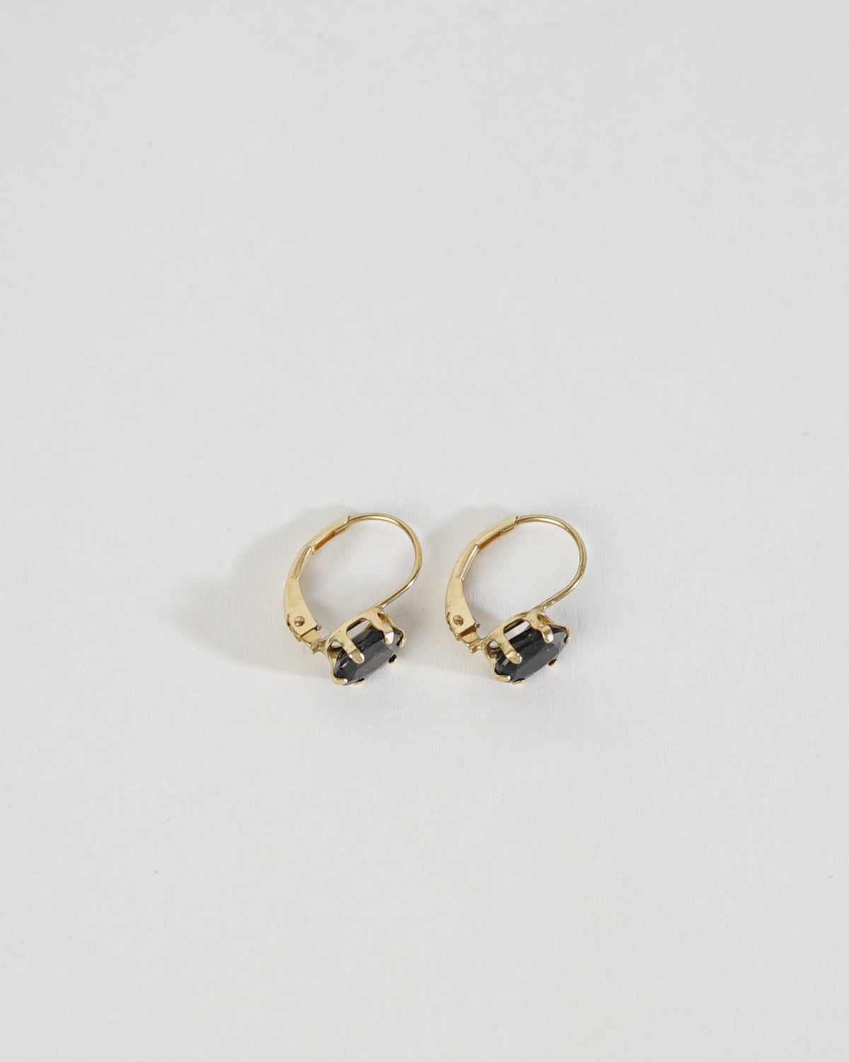 14k Gold x Onyx Earrings