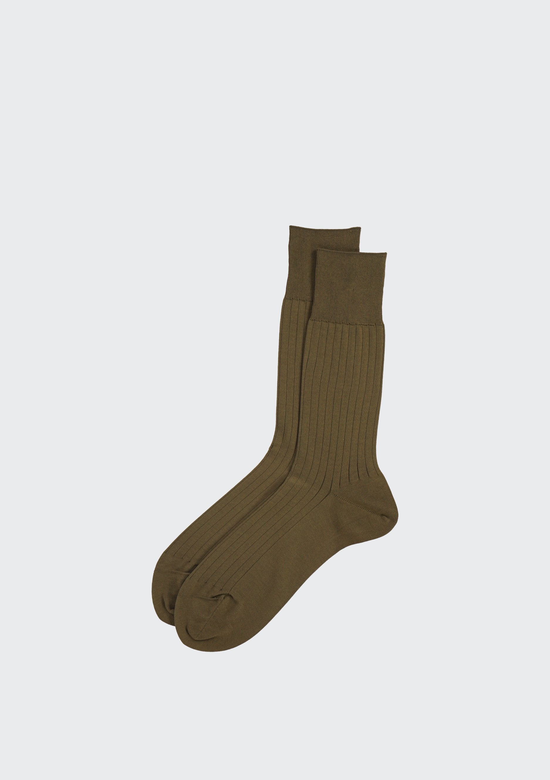 Dress Socks / Olive
