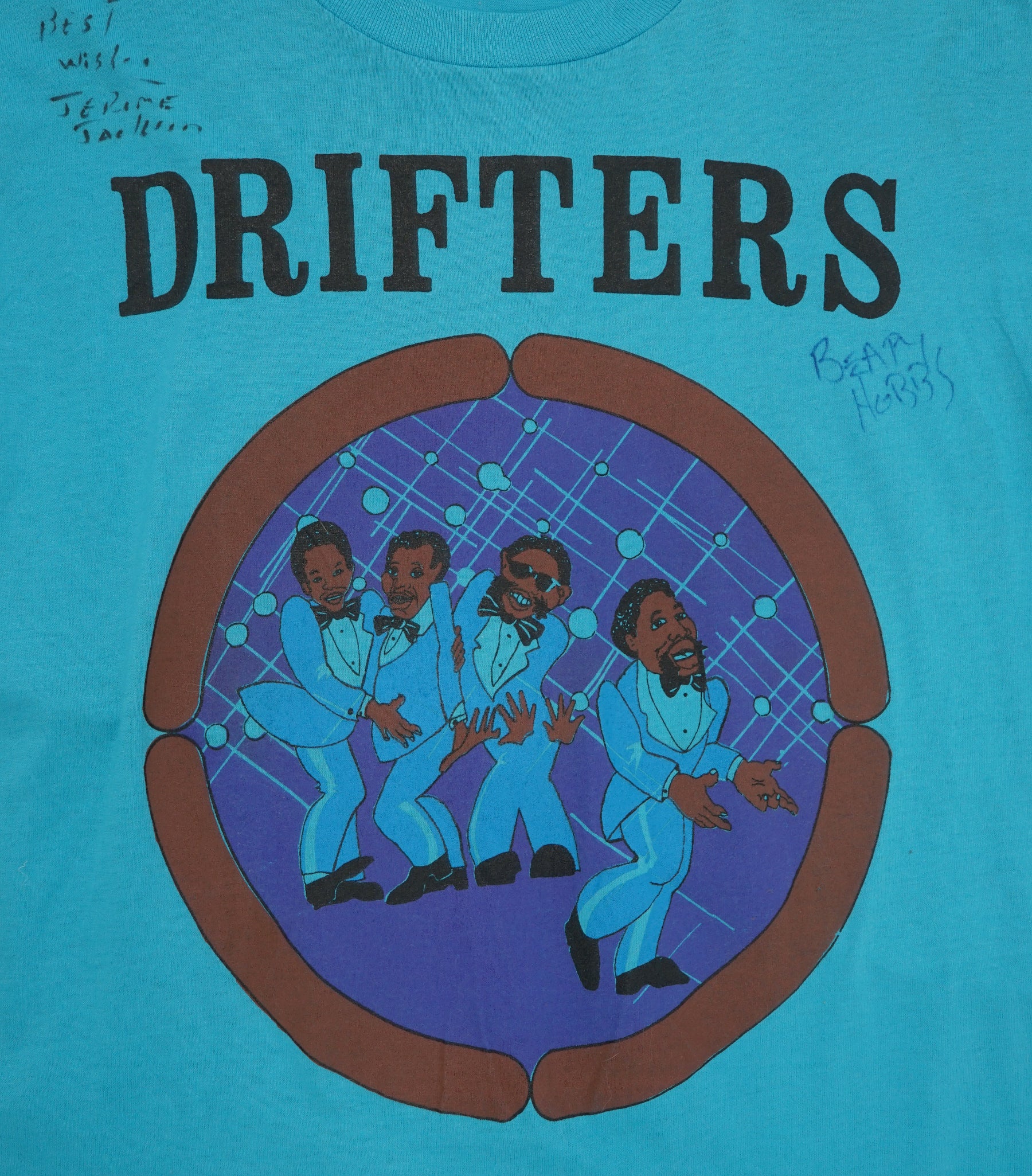 Drifters Tour Tee Shirts