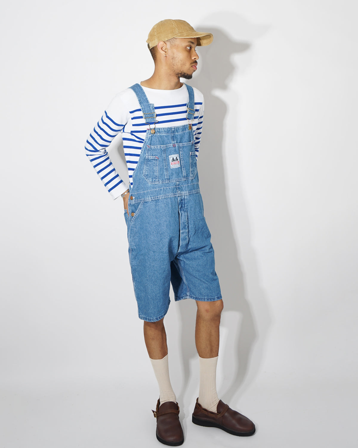 Bubba Brand Denim Shorts Overall – Front General Store
