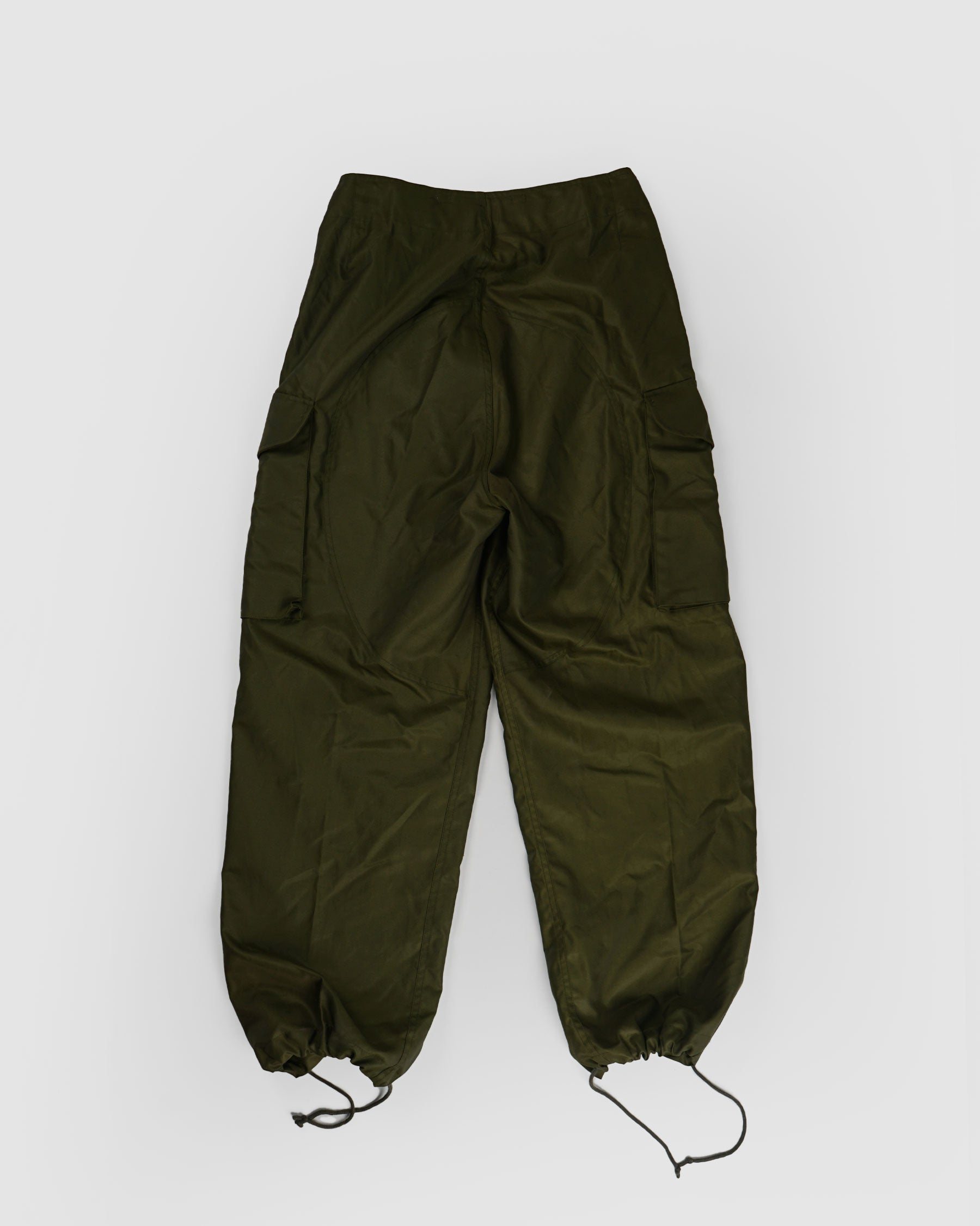 QJDFLL American Retro Hip Hop Large Pockets Design Sense Wide Leg Work  Punch Pants Fashion Wind Pants Flat Front Green : Amazon.co.uk: Fashion