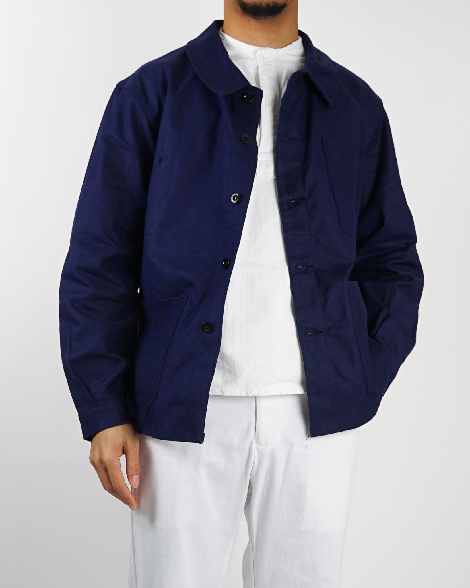 その為1つを出品いたしますMiyagi Hidetaka French work jacket - ブルゾン