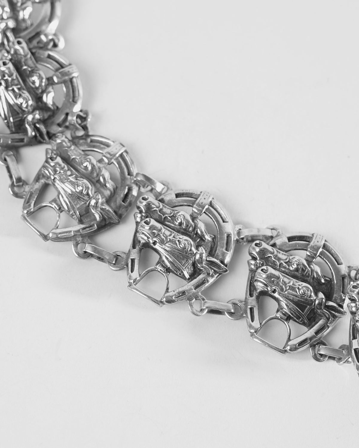 Silver Horseshoe Bracelet
