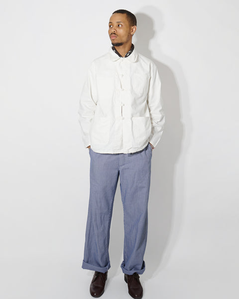 French China Work Jacket / White – Front General Store