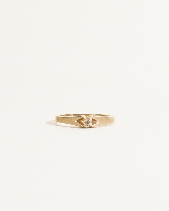 14k Gold x Diamond Ring