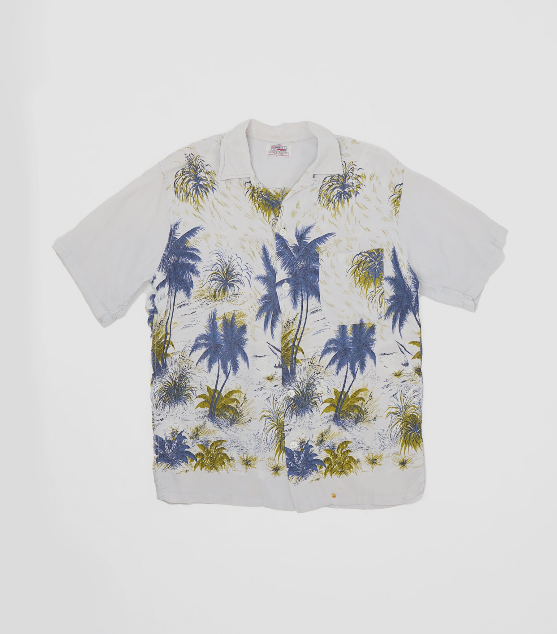 1950's Rayon Hawaiian Shirt  