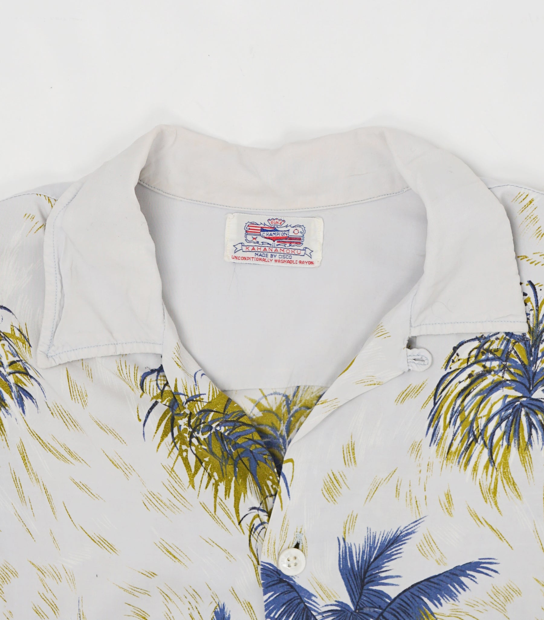 1950's Rayon Hawaiian Shirt  