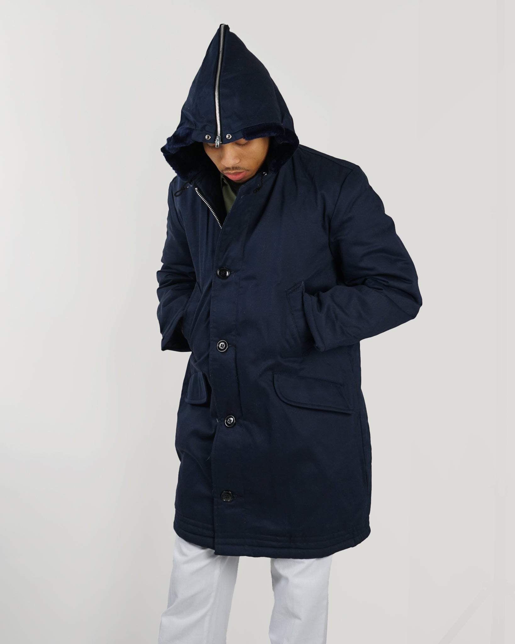 Cold Weather Zip-up Parka