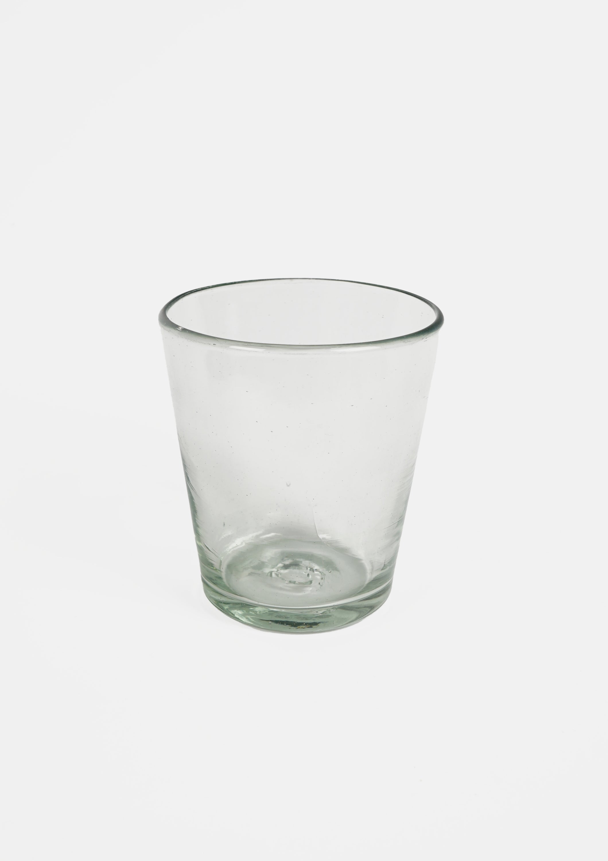 Handblown Mexican Tapered Drinking Glass