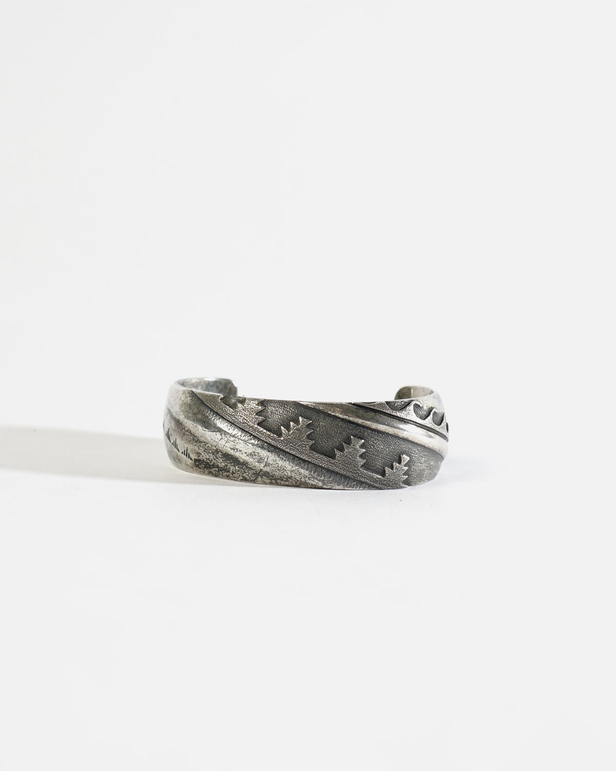 Navajo Silver Cuff Bracelet