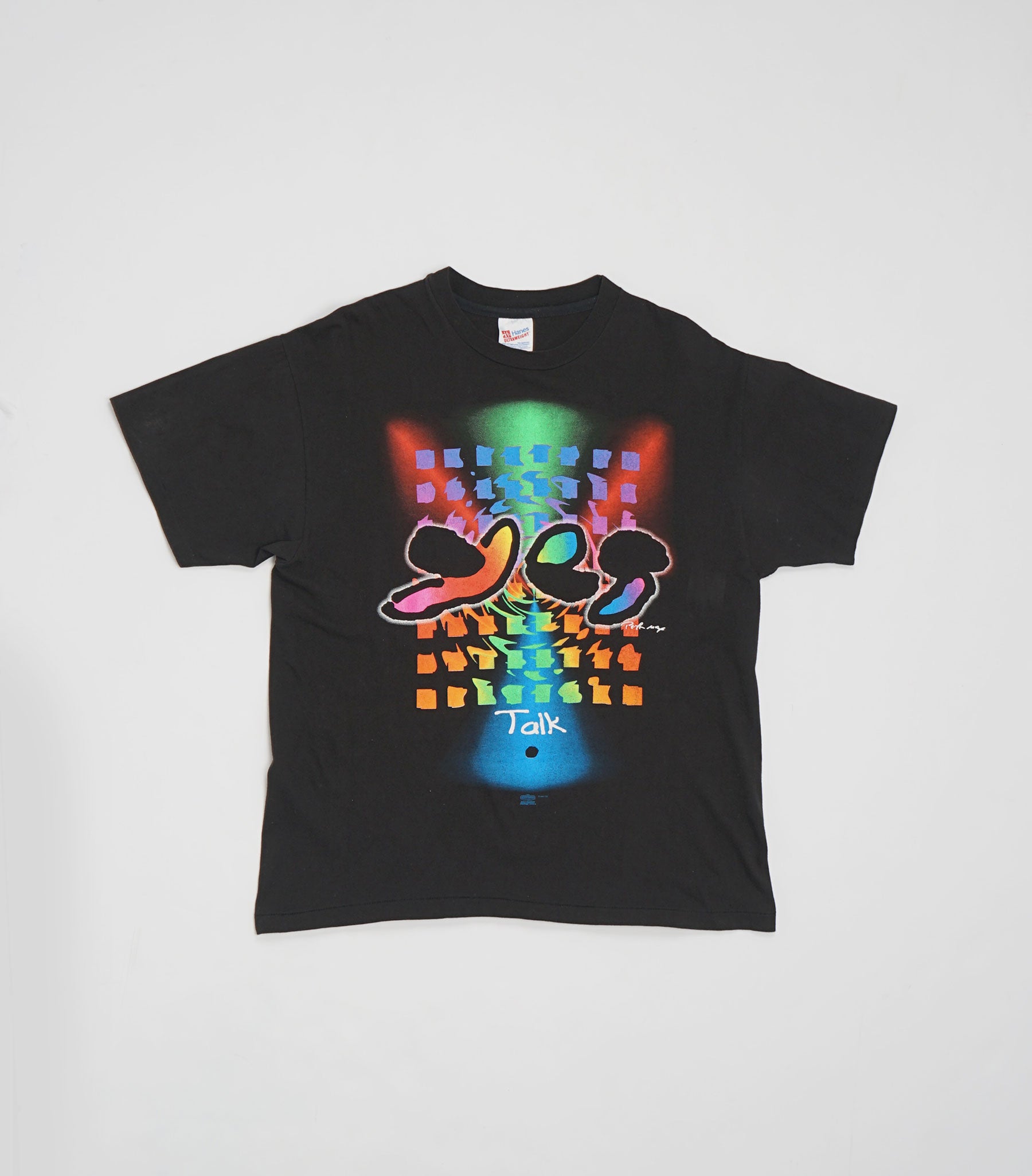 1994 Peter Max Talk Yes World Tour Tee