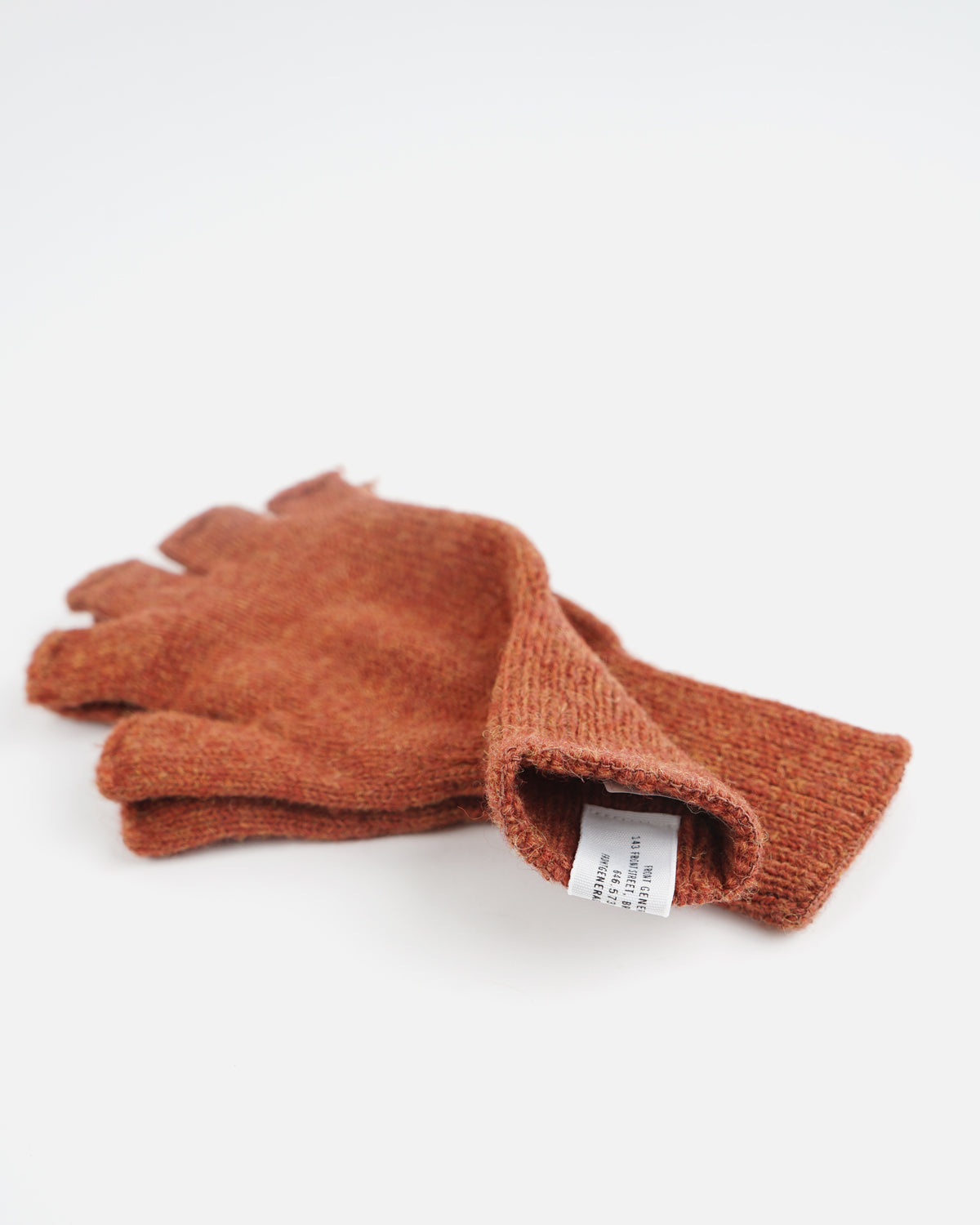 Shetland Wool Fingerless Gloves