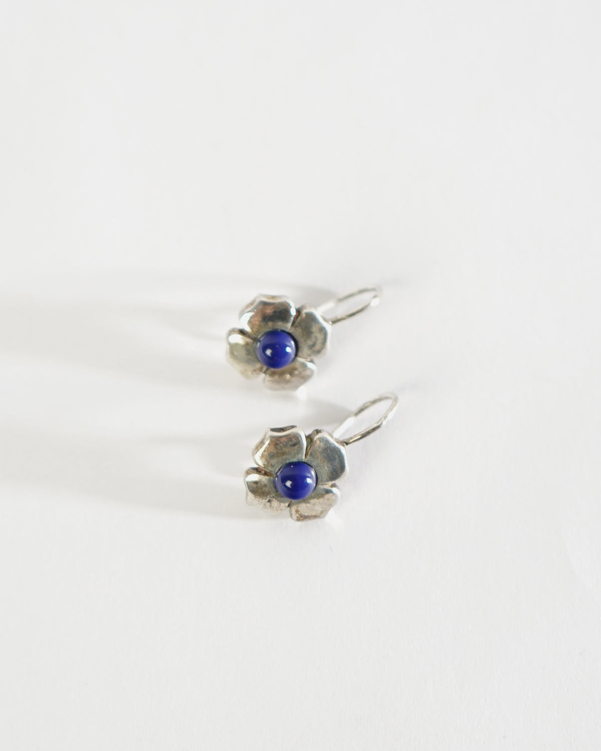 Silver x Lapis Lazuli Earrings