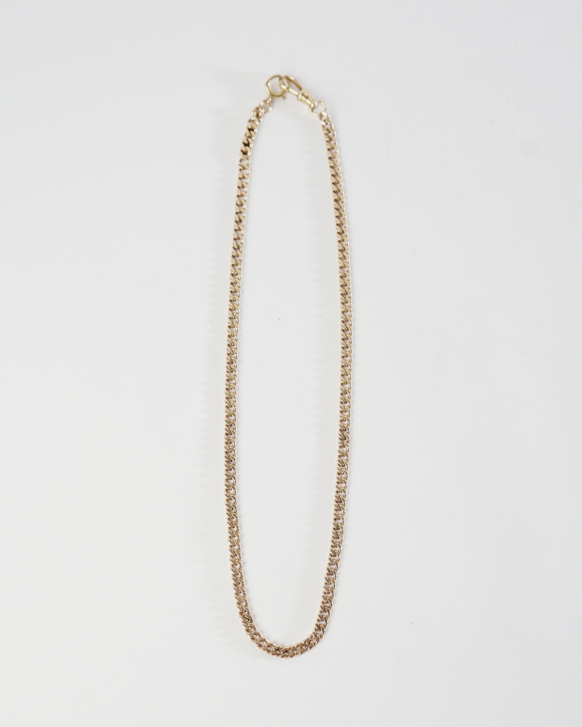 14k Gold Watch Chain Necklace