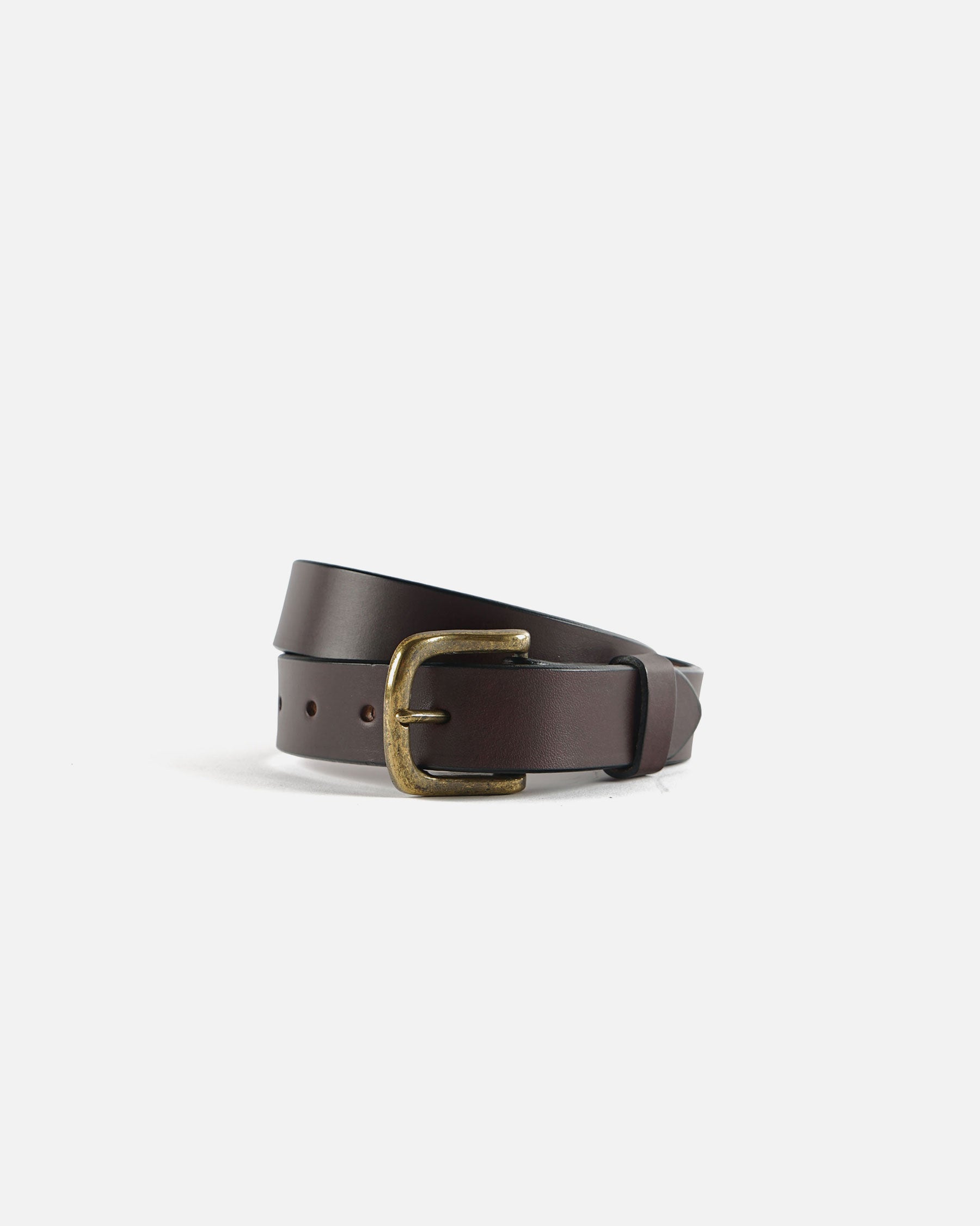 Tory Leather Plain Strap Belt Black #2145 | DAM
