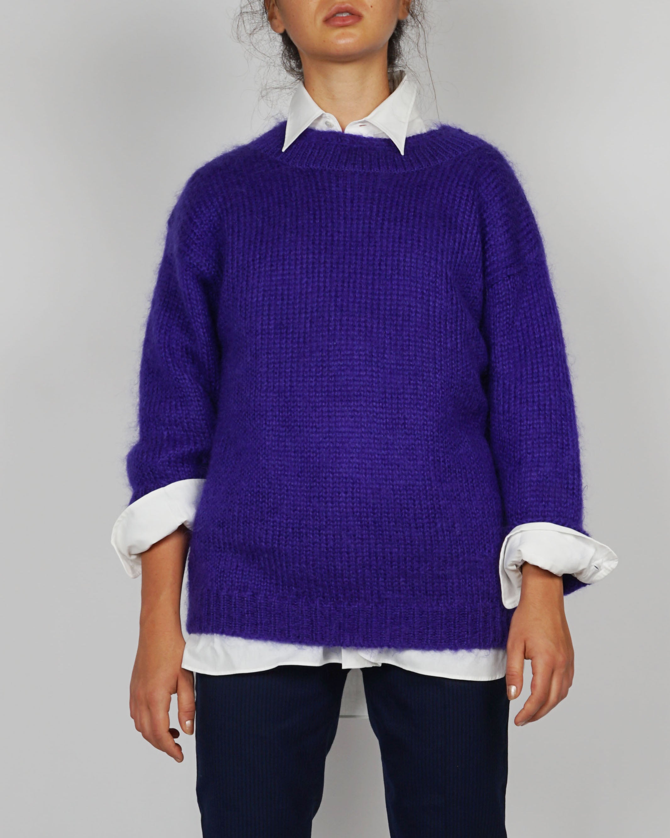 Rafaelle Wool Mohair Sweater