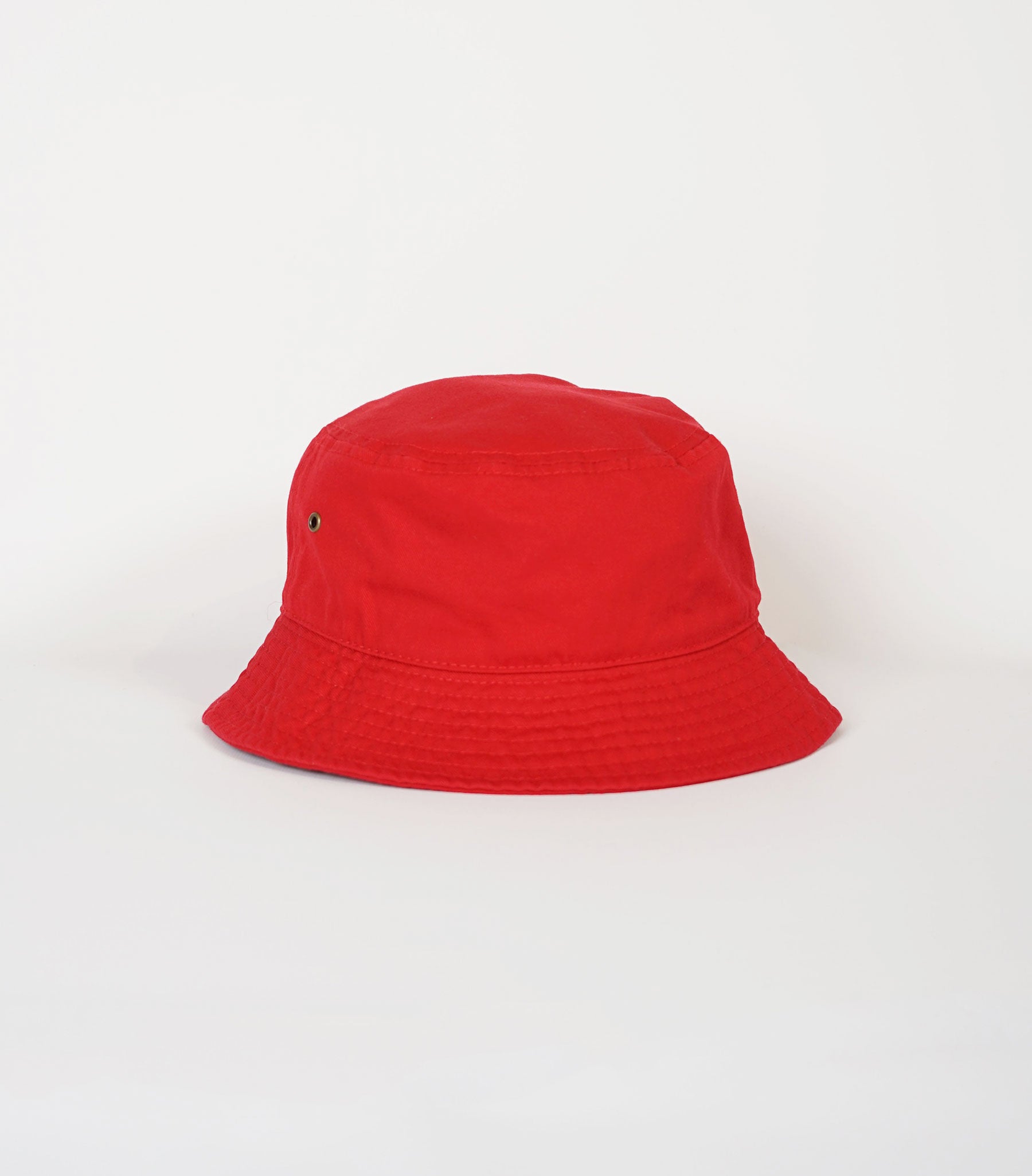Cotton Bucket Hat Red