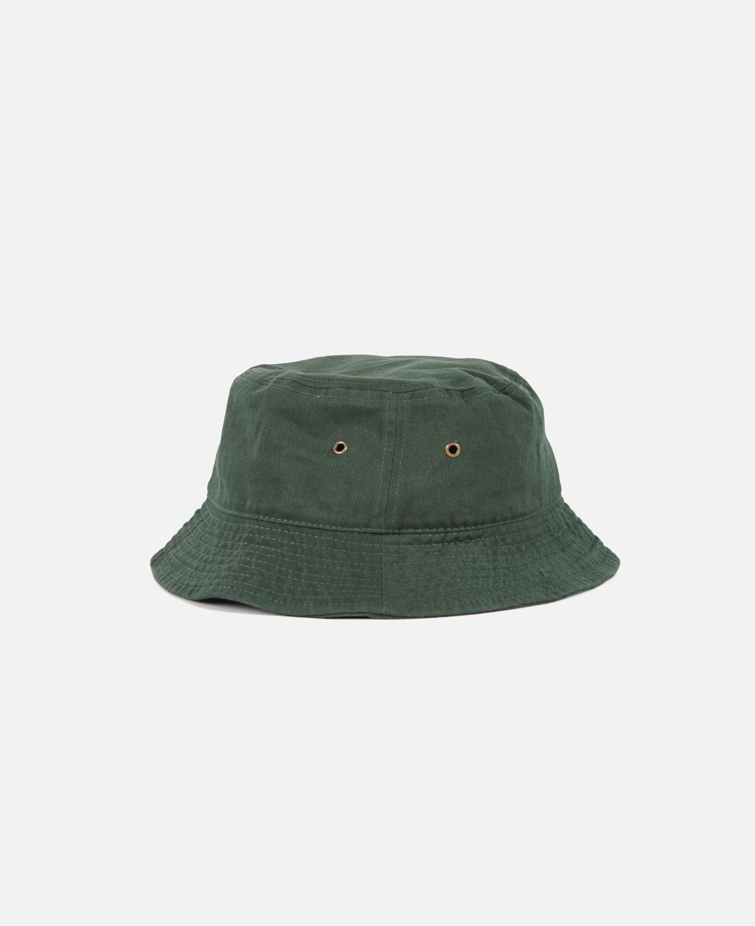 Cotton Bucket Hat Dark Green