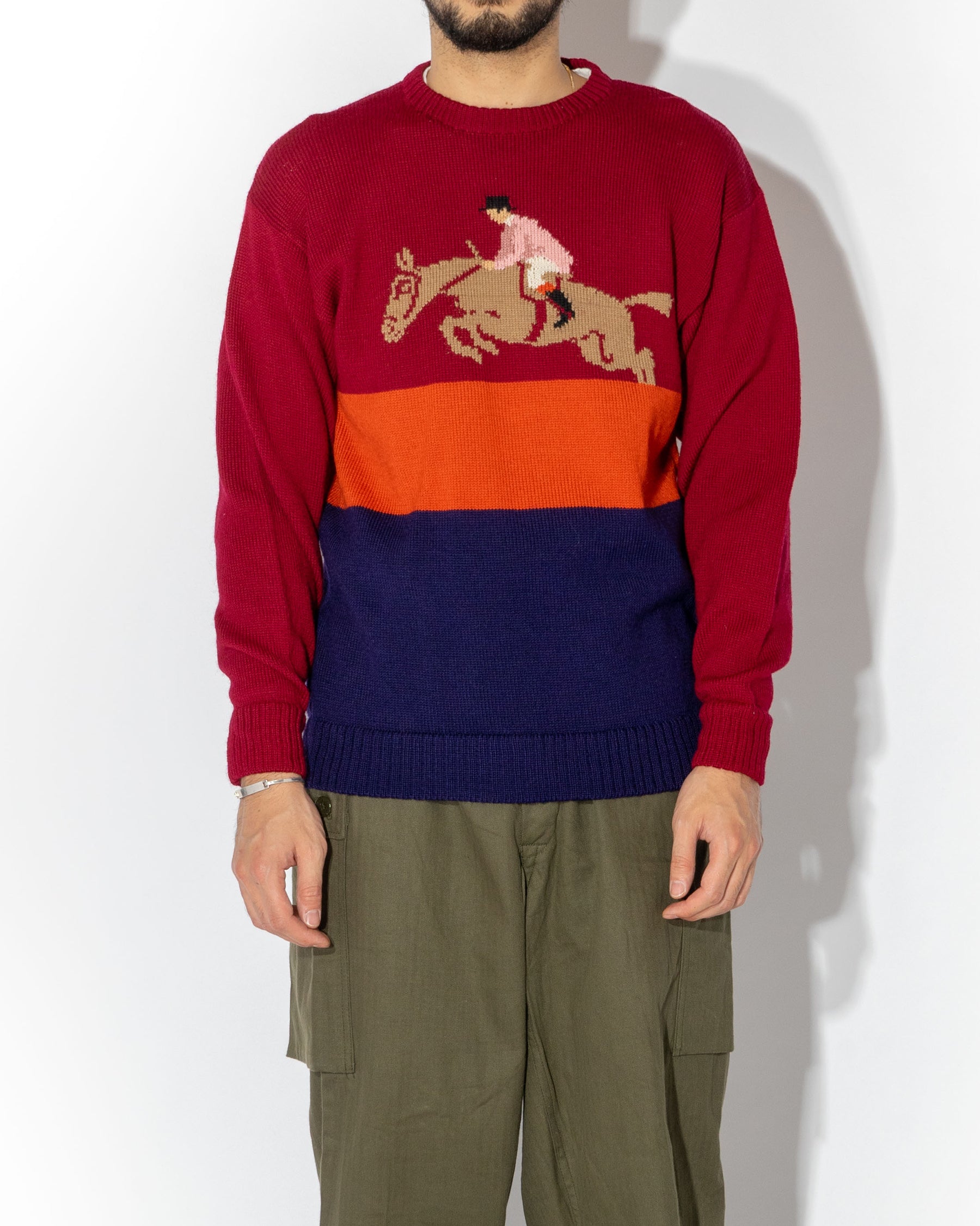 Wool Patterned Sweater