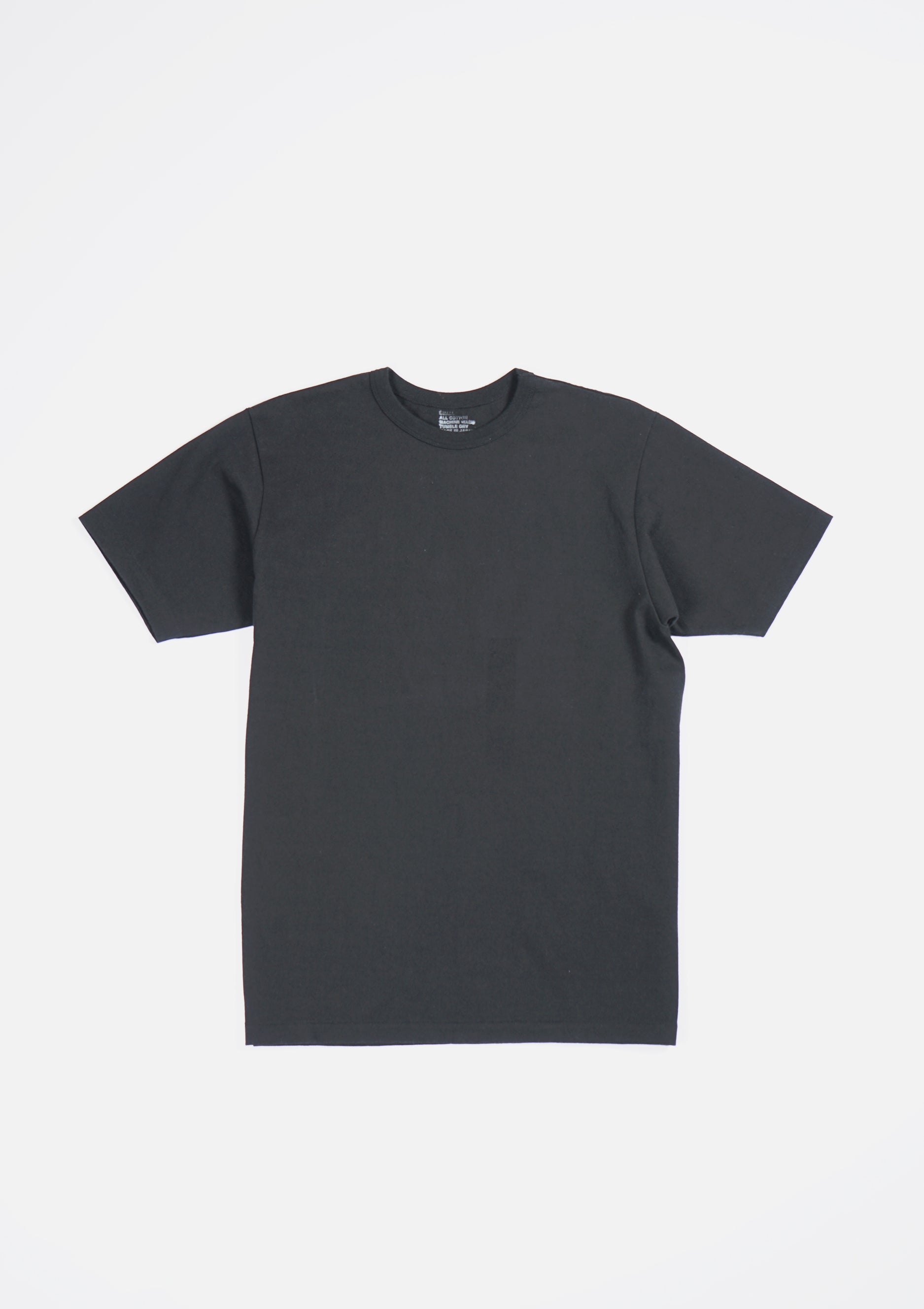 Heavy-weight T-shirts Black