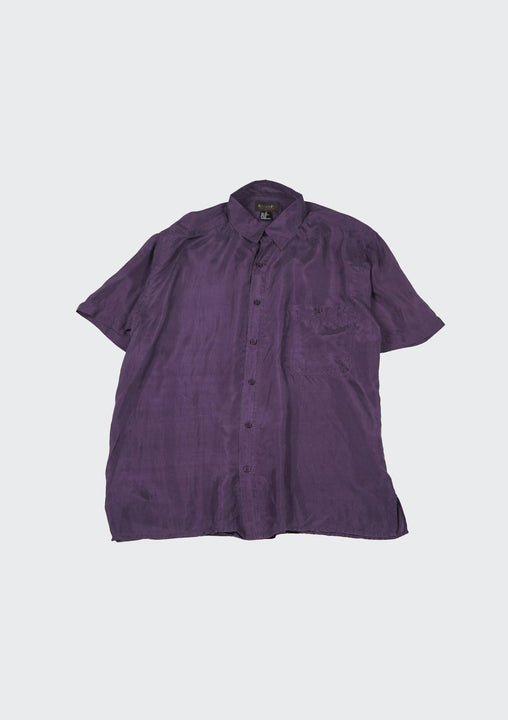 Silk Shirts Short Sleeve Vivid