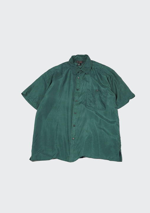 Silk Shirts Short Sleeve Vivid